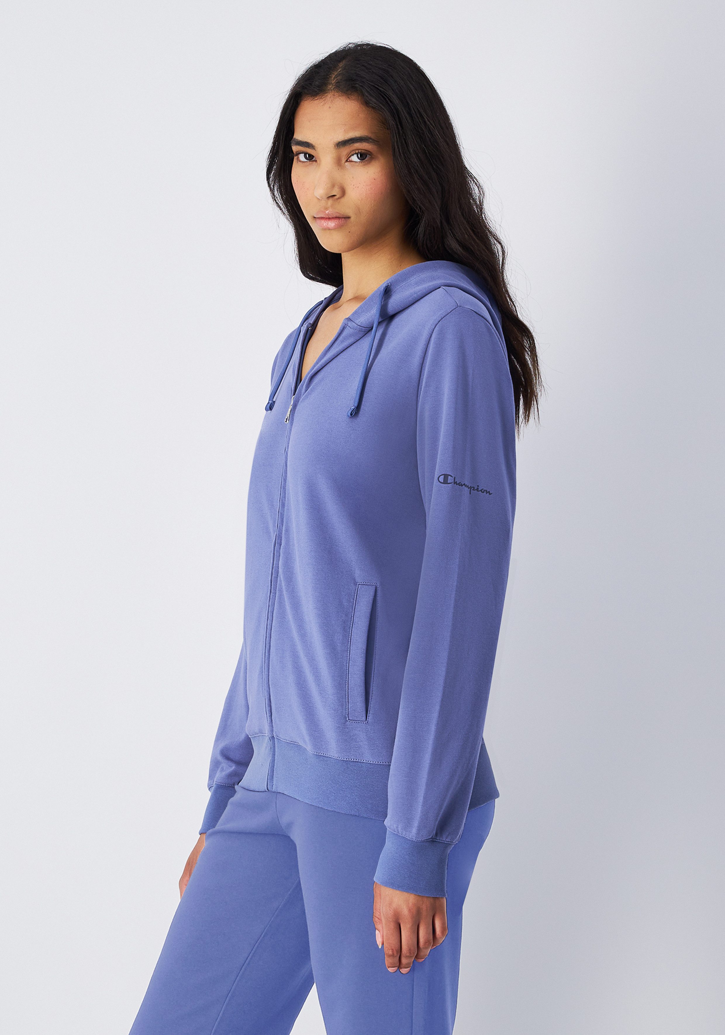 Champion Jogginganzug, mit Kapuze, aus Baumwolle und Elasthan, elastische Materialmischung