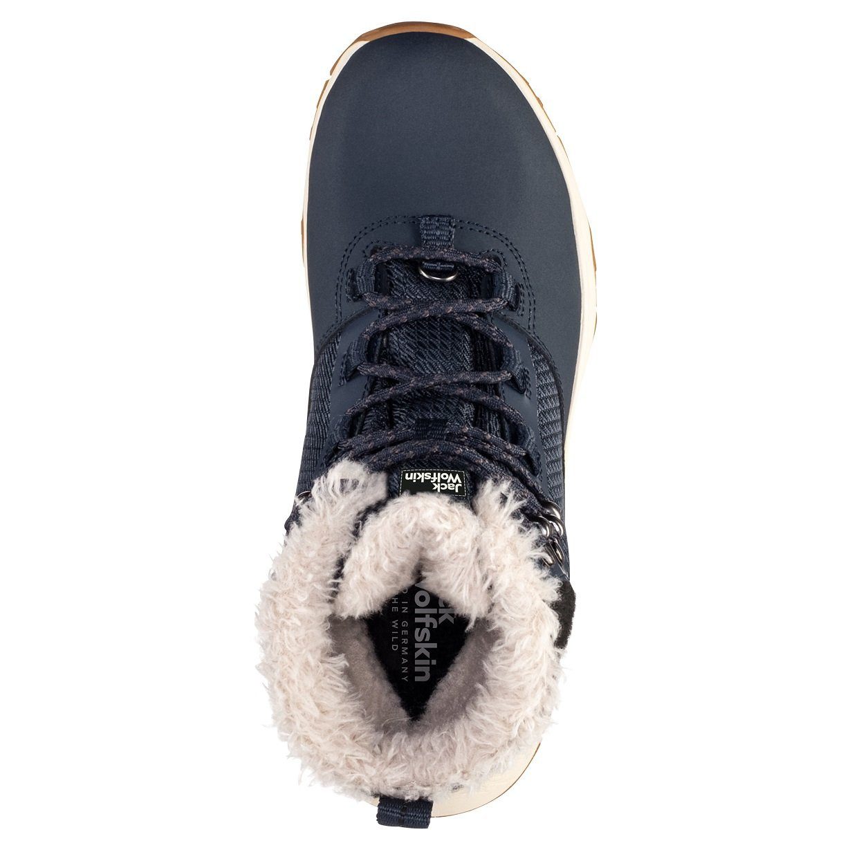Jack Wolfskin Everquest High Texapore (warm, wasserdicht, PFC-Frei) dunkelblau Damen Winterstiefel