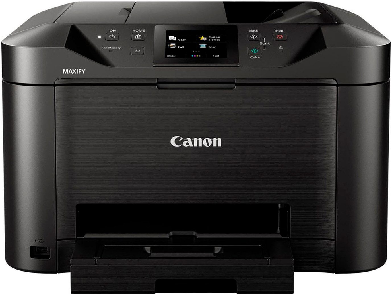 Canon MAXIFY MB5150 Multifunktionsdrucker, (LAN (Ethernet), WLAN (Wi-Fi), Tintenstrahl-Multifunktionssystem mit Cloudanbindung)