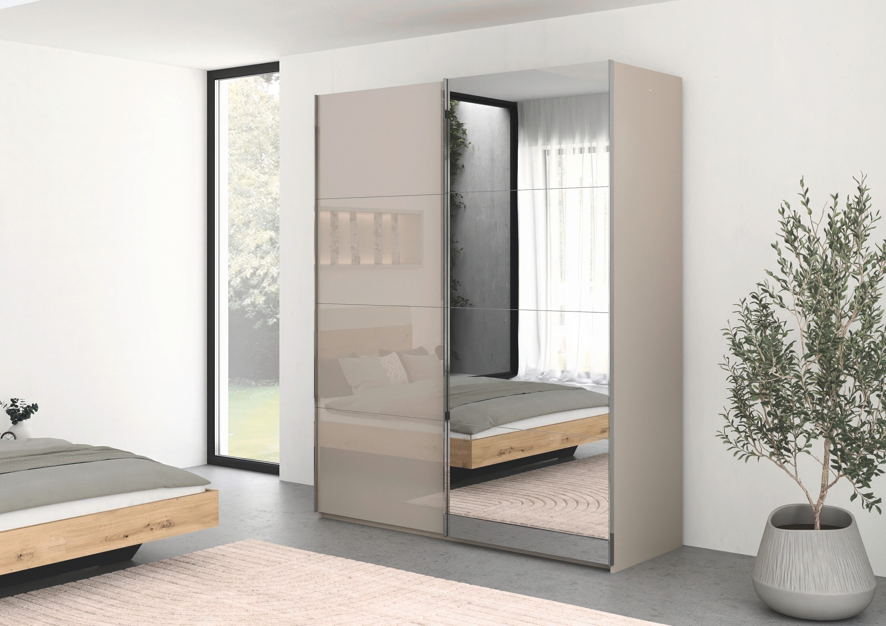 rauch Schwebetürenschrank "Kleiderschrank Schrank Garderobe Schlafzimmersch günstig online kaufen