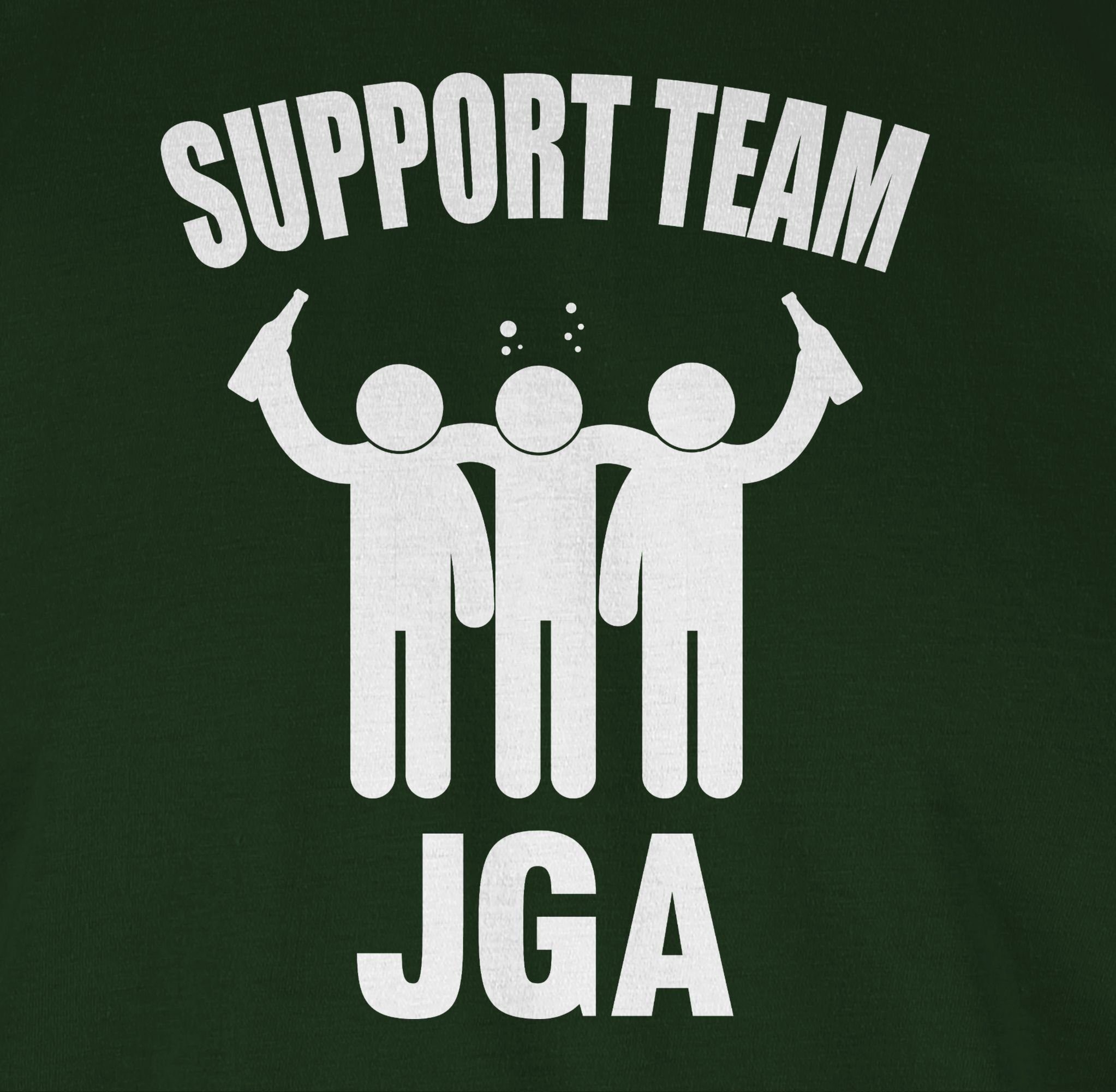 Shirtracer T-Shirt Support Team - Groom Crew JGA Männer