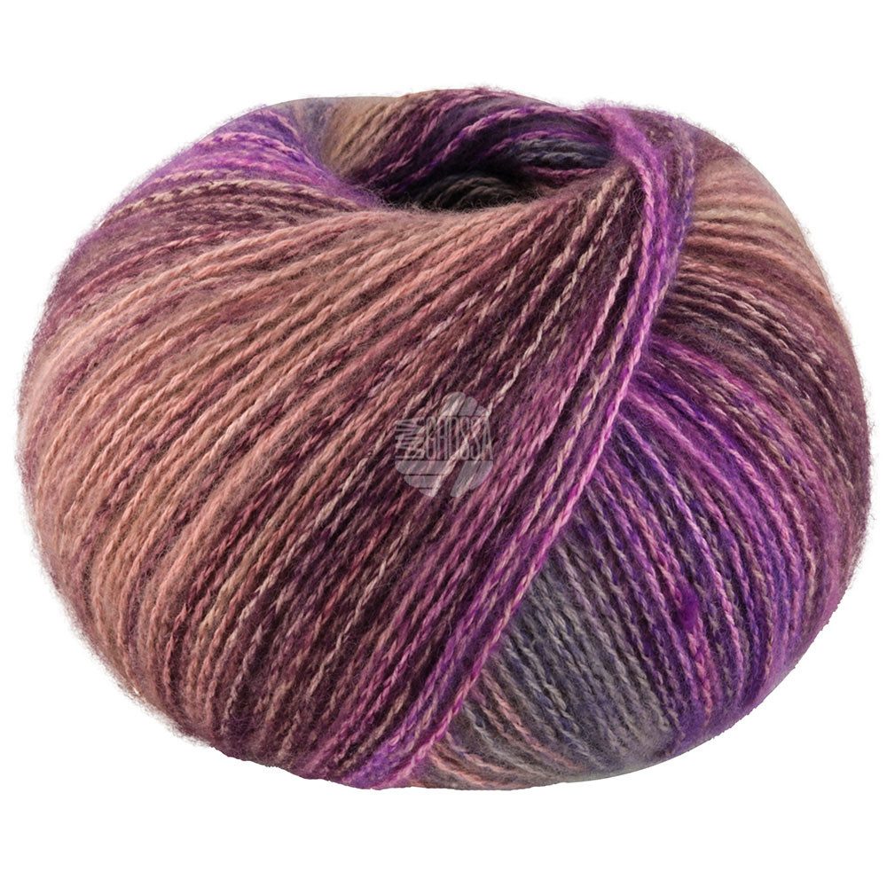 LANA GROSSA GIANNA feines Baumwollgarn Häkelwolle, 180 m (Feines Baumwollgarn mit weichen Merino- und Kaschmirfasern), 50 g