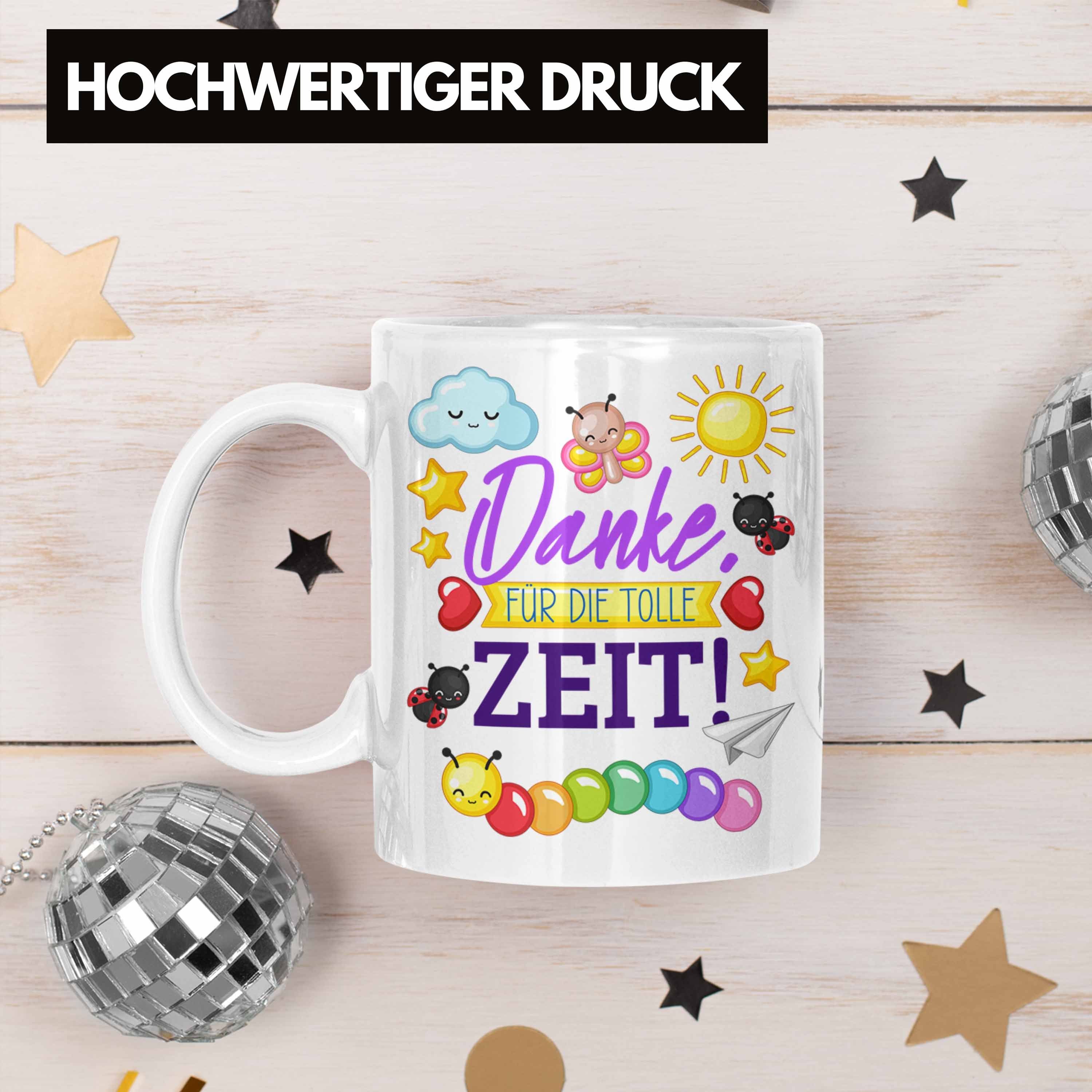 Trendation Tasse Trendation - Danke Für Die Tolle Zeit Tasse Abschied Abschiedsgeschenk