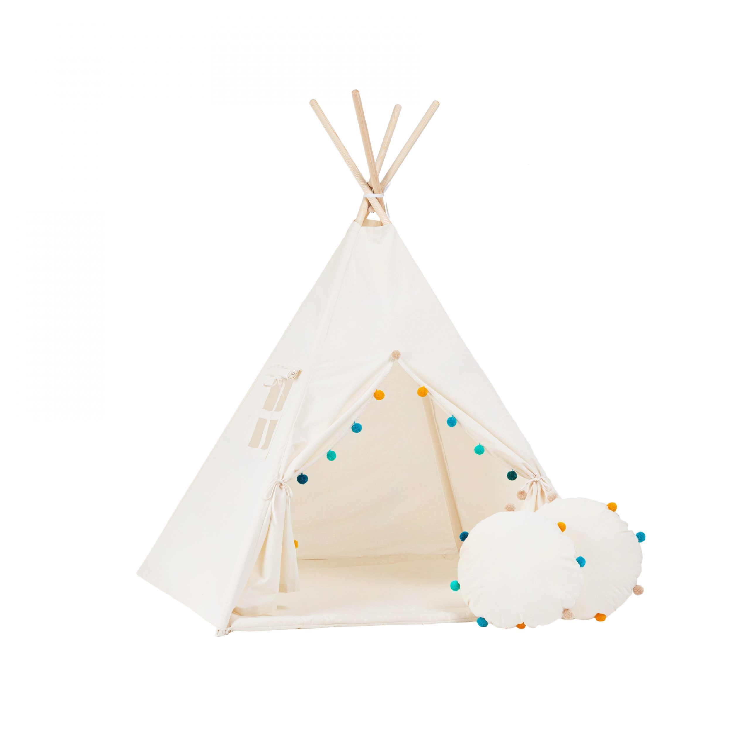 Rainbow Kids Tipi-Zelt Kinderzelt Spielzelt Teepee günstig online kaufen