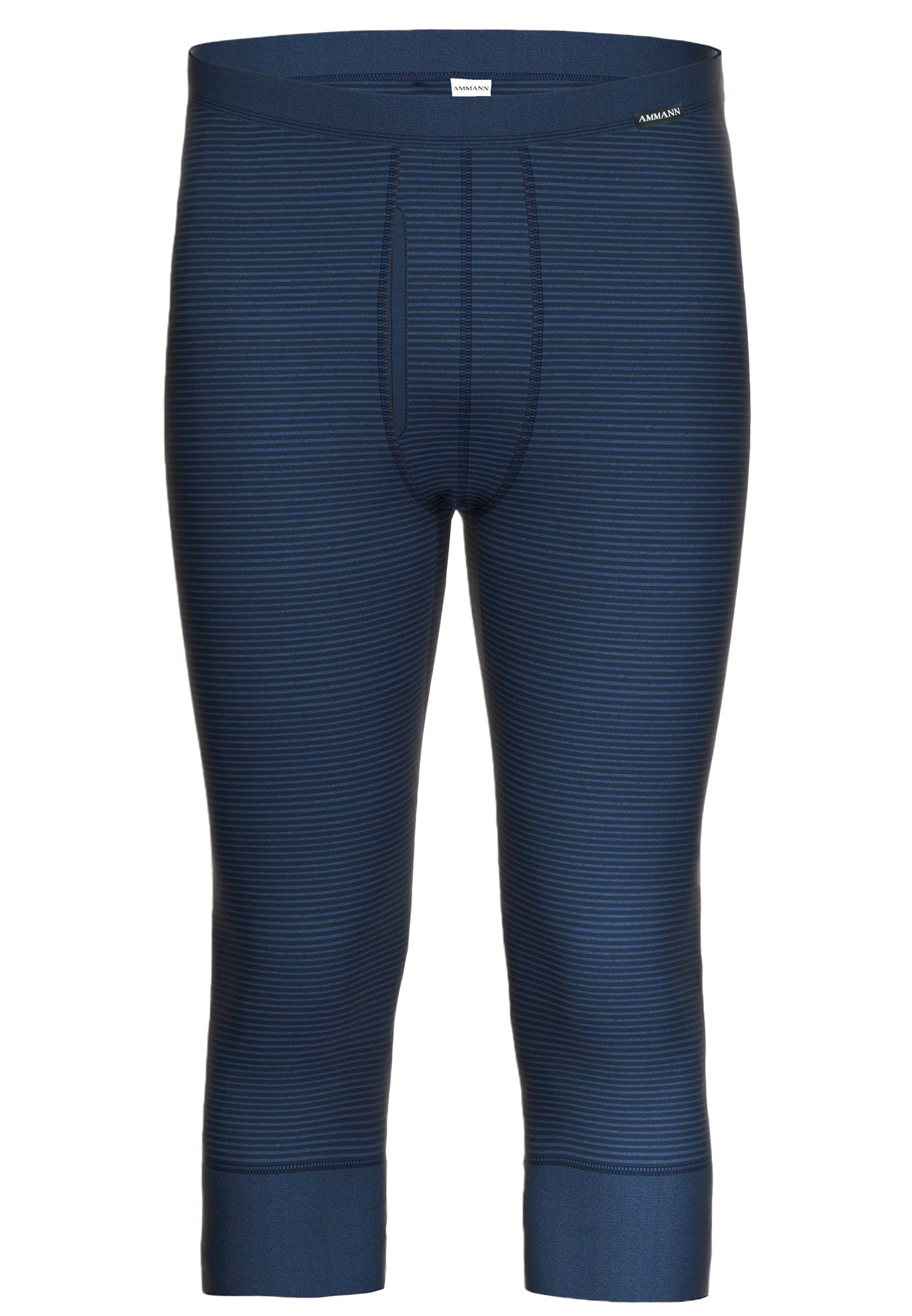 Ammann Lange Unterhose Jeans (1-St) Lange Unterhose - Baumwolle - mit Eingriff