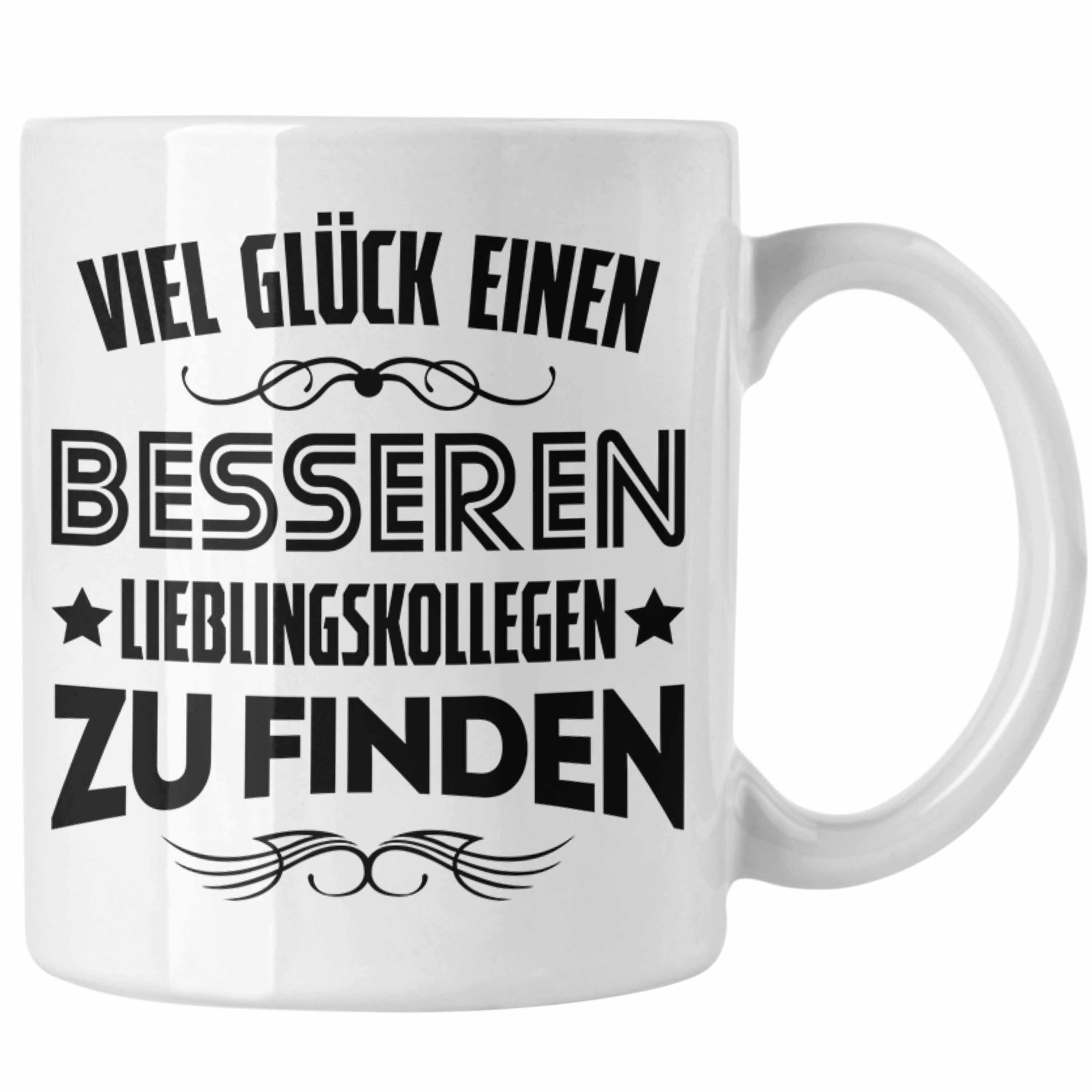 Trendation Tasse Trendation Jobwechsel Tasse Geschenk Kollegin