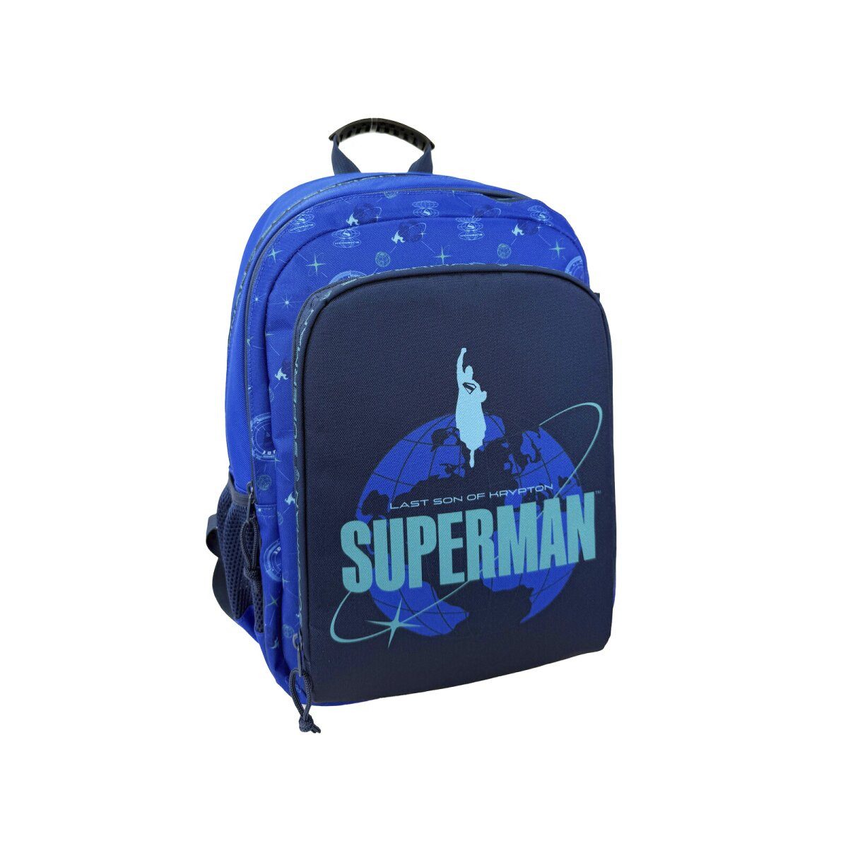 Kinderrucksack Superman Rucksack 43cm Schulrucksack Blau