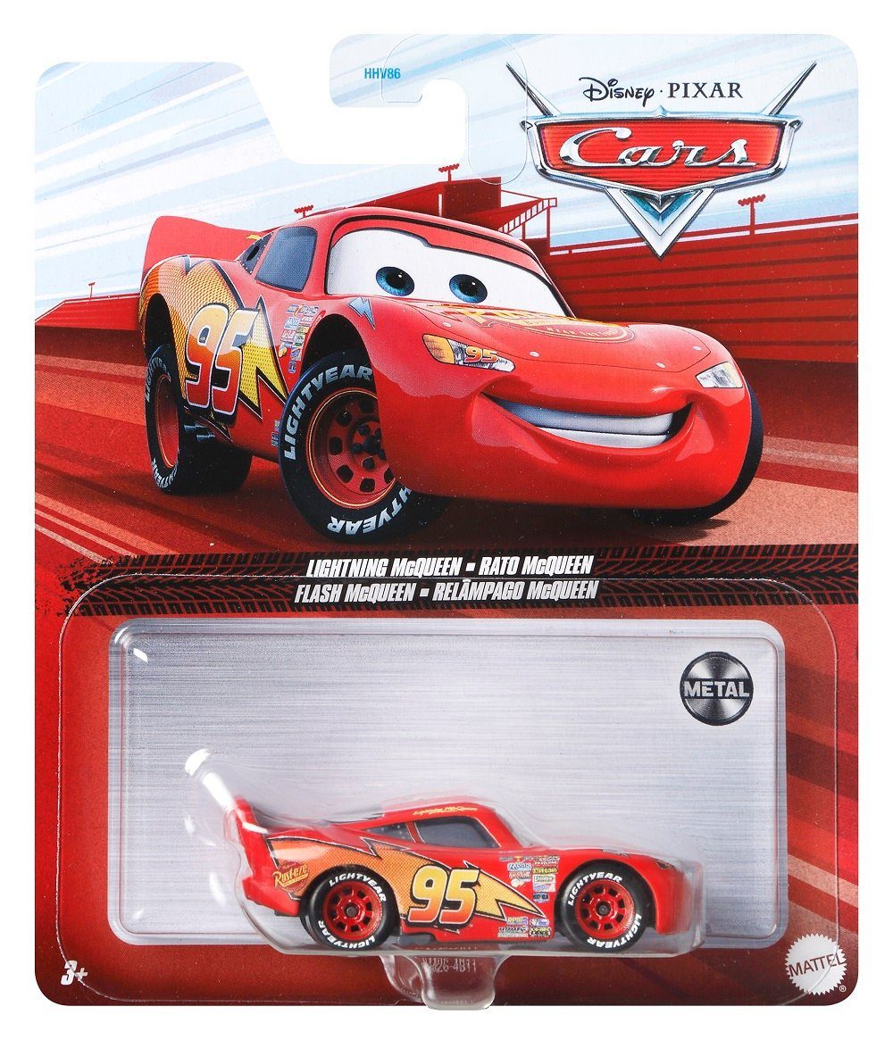 Cast Mattel Fahrzeuge Disney Auto Spielzeug-Rennwagen Lightning Racing Style 1:55 Cars Disney Die McQueen Cars