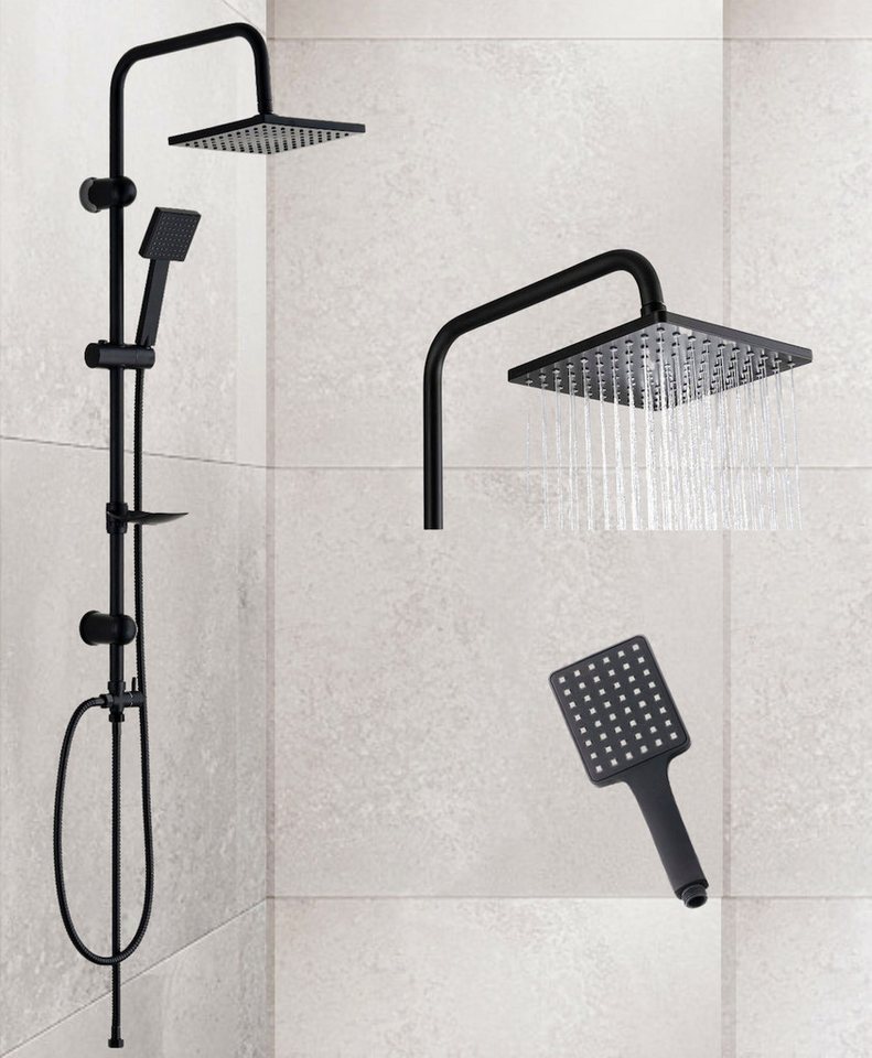 Faizee Möbel Duschsystem Duschsystem Regendusche Duschset Duschgarnitur mit Handbrause Komplett