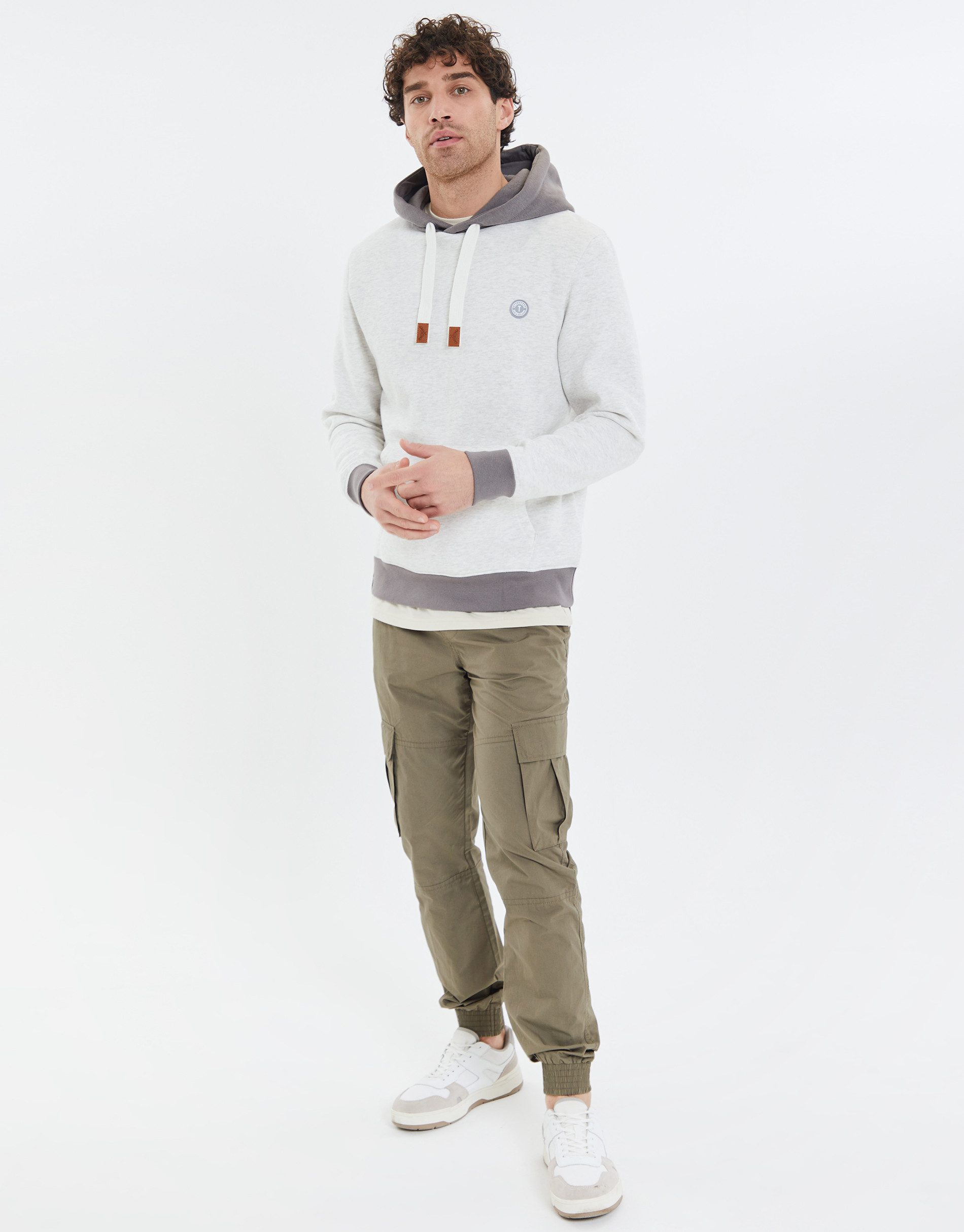 Threadbare Kapuzensweatshirt THB Fleece Hoody Miami (1-tlg) mit kuscheliger Kapuze