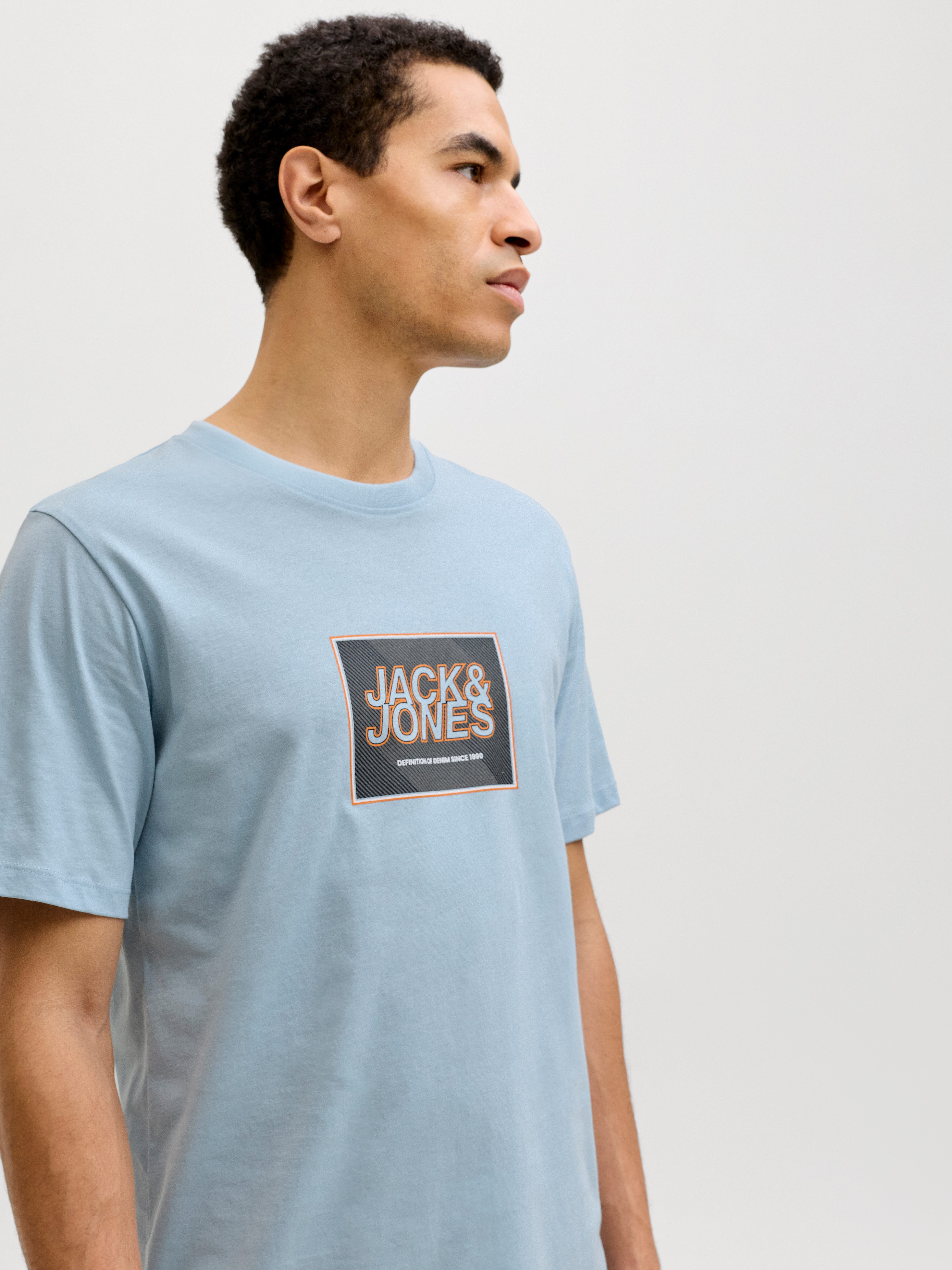 Jack & Jones Rundhalsshirt JJRAIN TEE SS CREW NECK günstig online kaufen