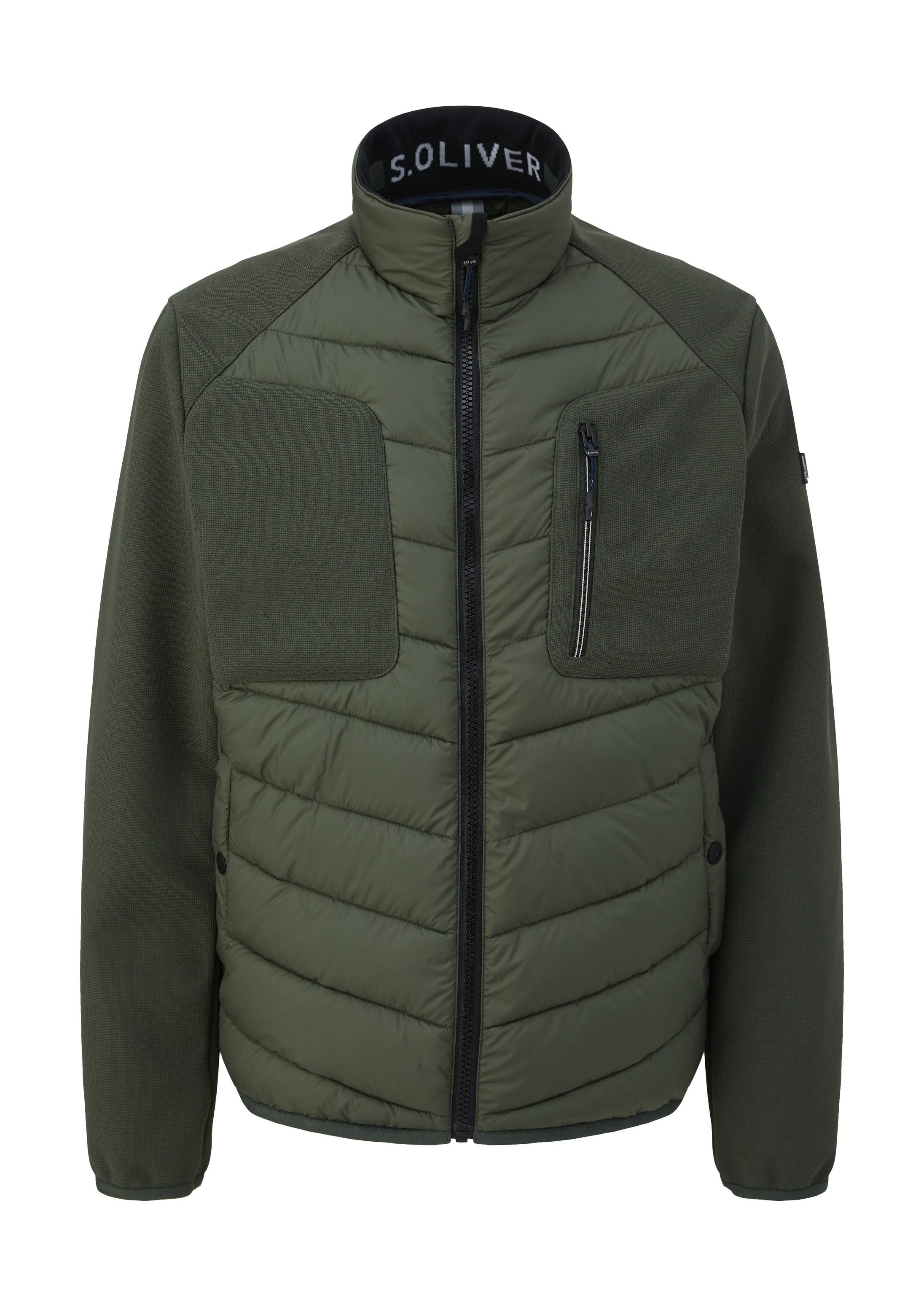 s.Oliver Funktionsjacke Outdoor-Jacke Softshelljacke mit Kontrastdetails