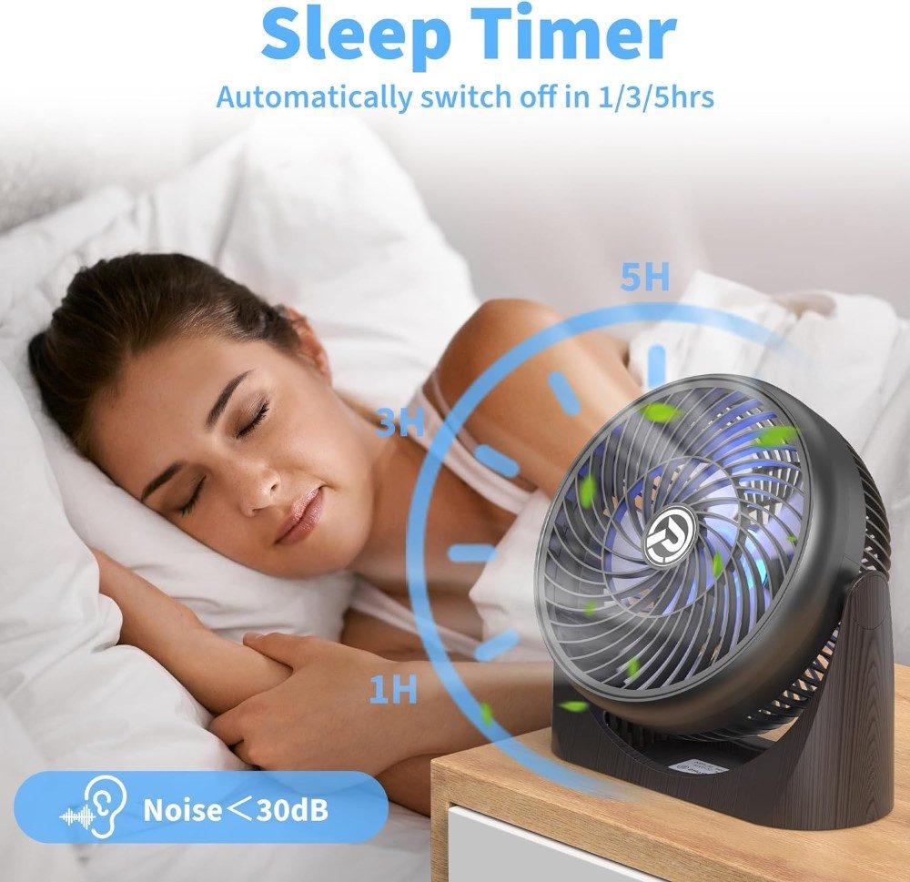 LA CUTE Tischventilator 8 Zoll Tischventilator günstig online kaufen