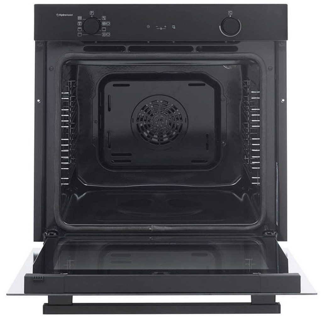 Daewoo Backofen-Set 78L Pyrolyse SoftClose AEG Glaskeramikkochfeld Bräterzone, Pyrolyse-Selbstreinigung