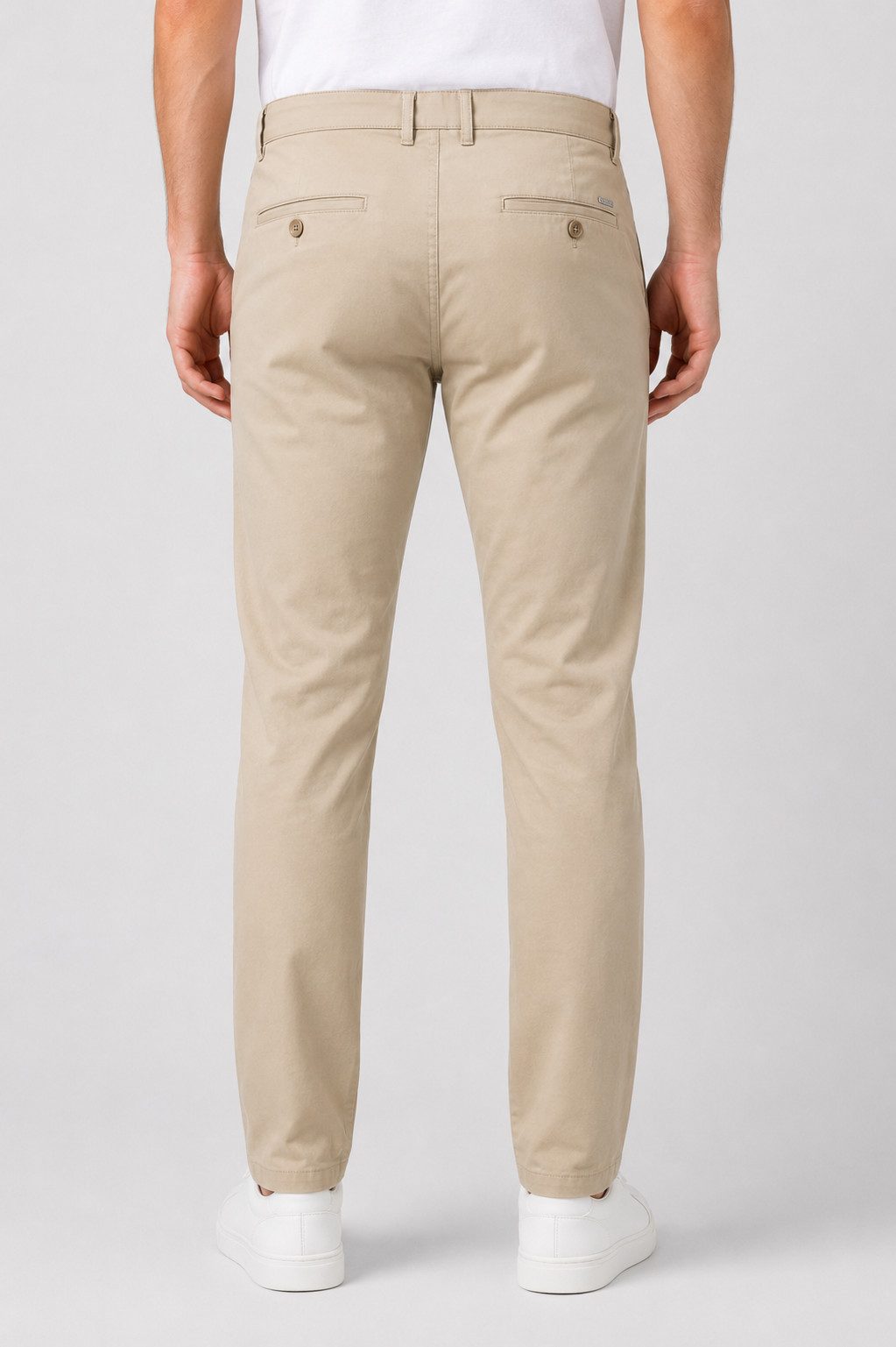 Smith & Solo Chinohose für Herren, Chino Hosen Herren mit Stretch, Modern Fit Hose Stretch-Komfort