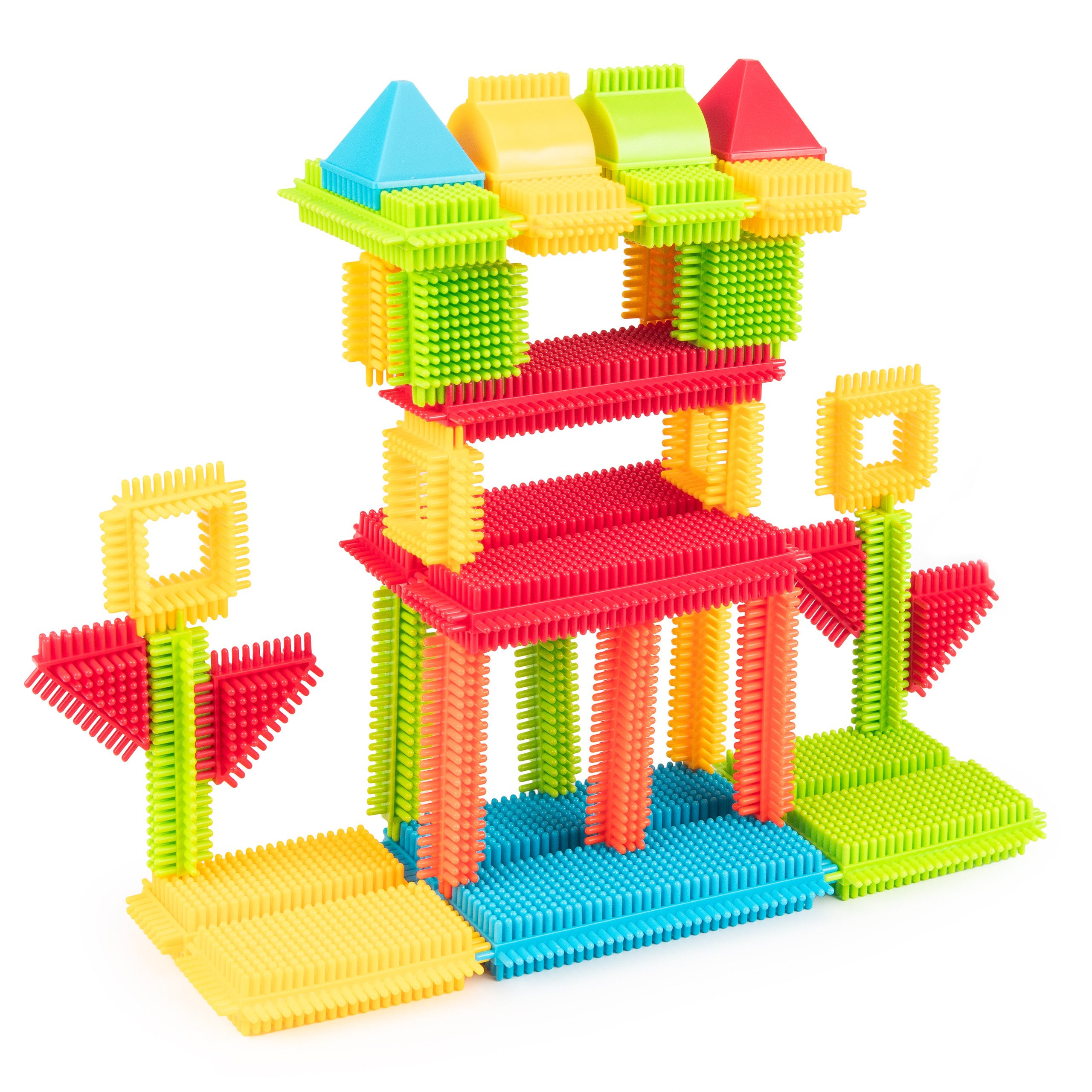 COIL Steckspielzeug, Bausteine ​​in Borstenform, Igelblöcke Spielbauklötze, günstig online kaufen