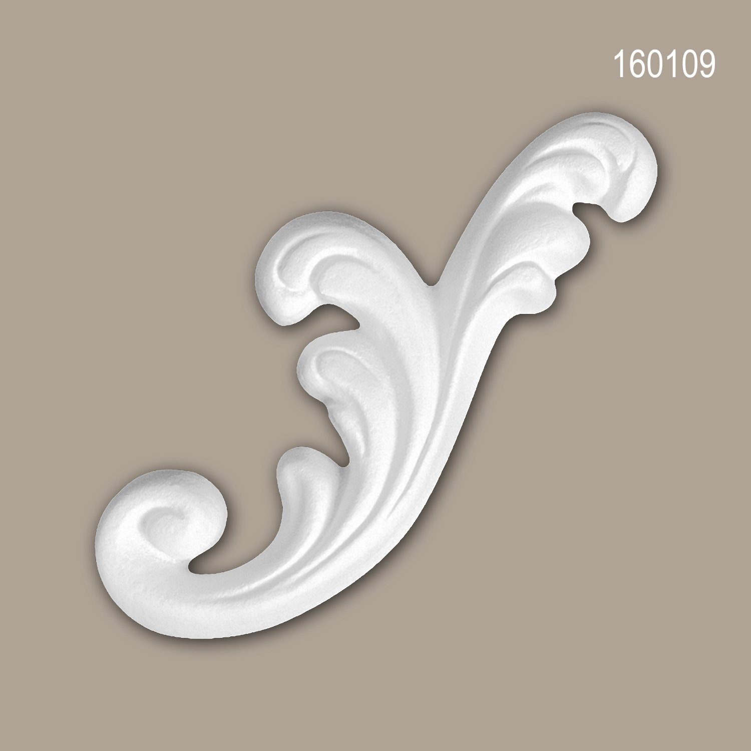 Wanddekoobjekt 160109 Zierelement dekoratives Element Stuckdekor aus Polyurethan