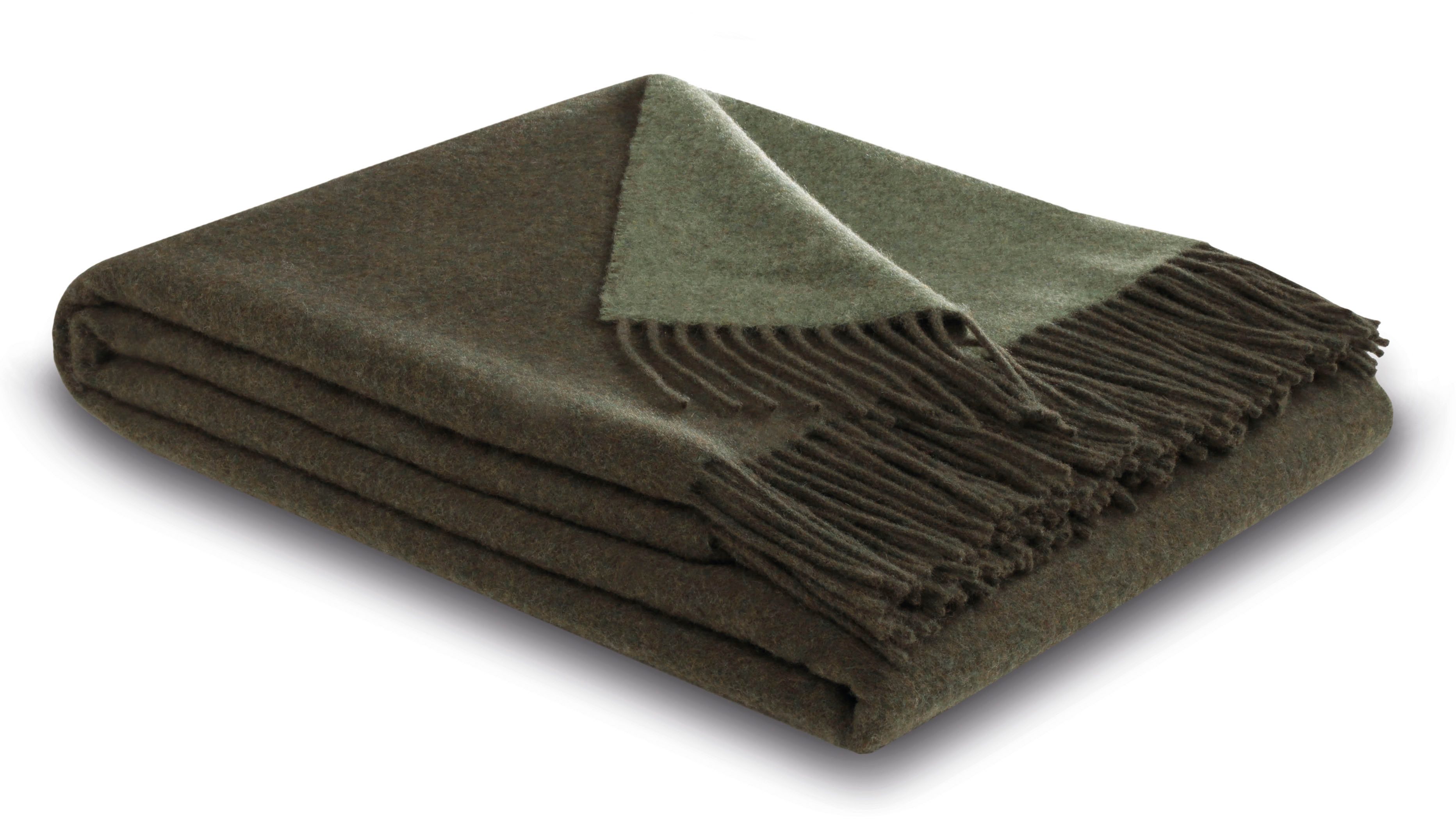 Wohndecke Soft Impression im Doubleface-Look, Biederlack, Baumwolle-Kaschmir-Mix