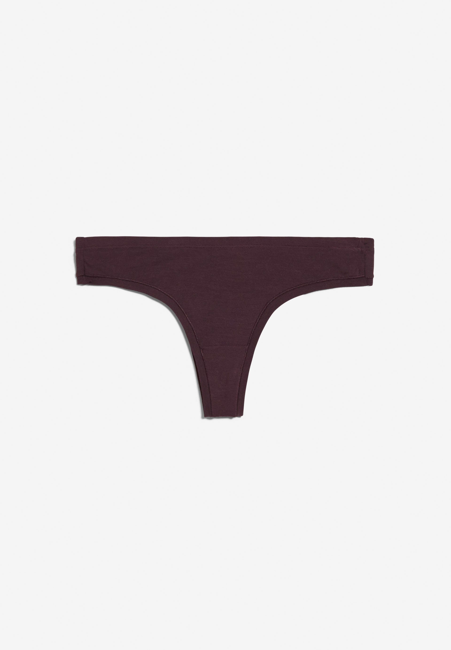 Armedangels Panty FAARA Damen STRING fudge TENCEL™ Fitted (1-St) MIX AUS