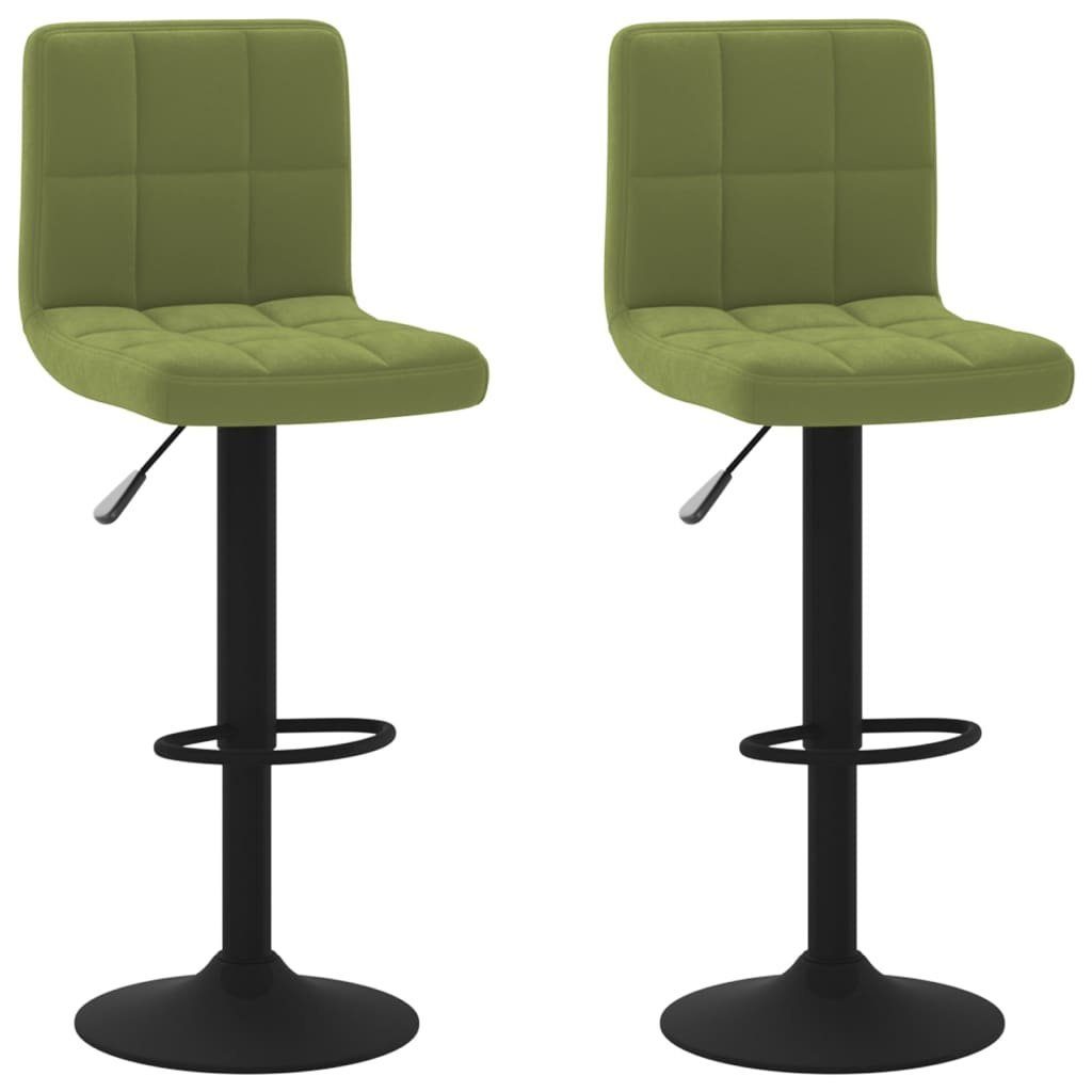 vidaXL Barhocker Barhocker 2 Stk. Hellgrün günstig online kaufen