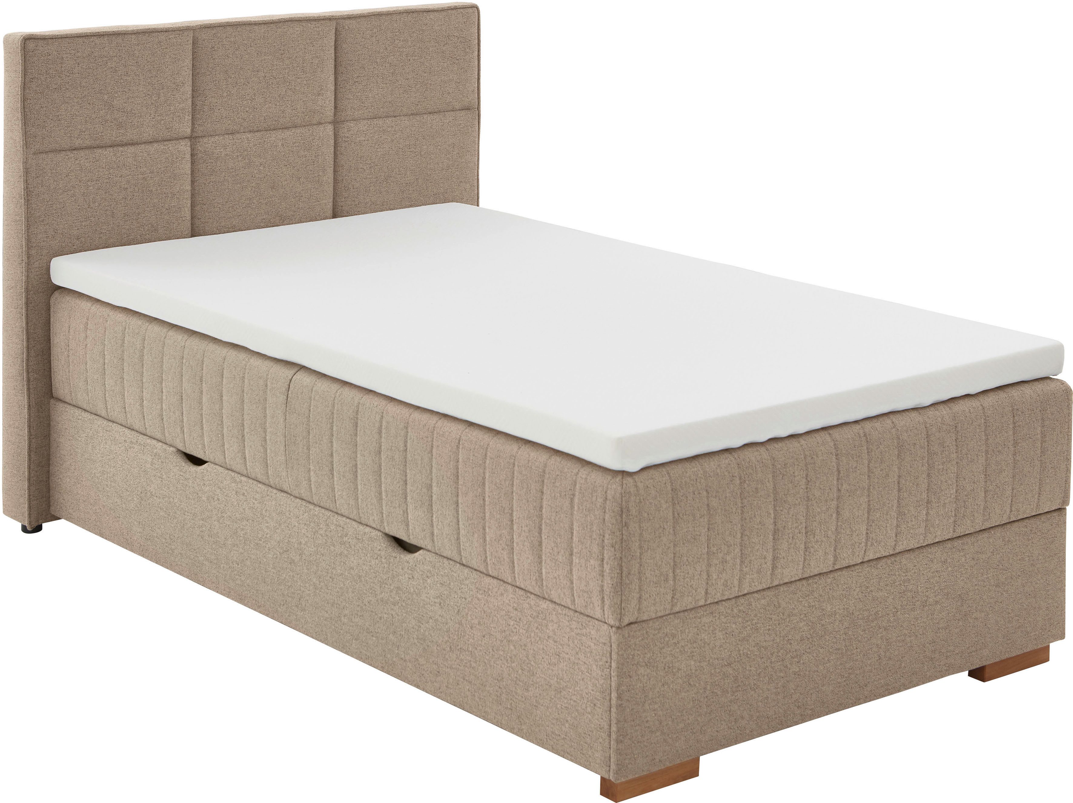 King Boxspringbett Mit Stoffbezug, 12,7 Cm Hoch – Kingsize, 1360 Kg Tragkraft, Rutschfest & Geräuschfrei, Einfach Zu Montieren