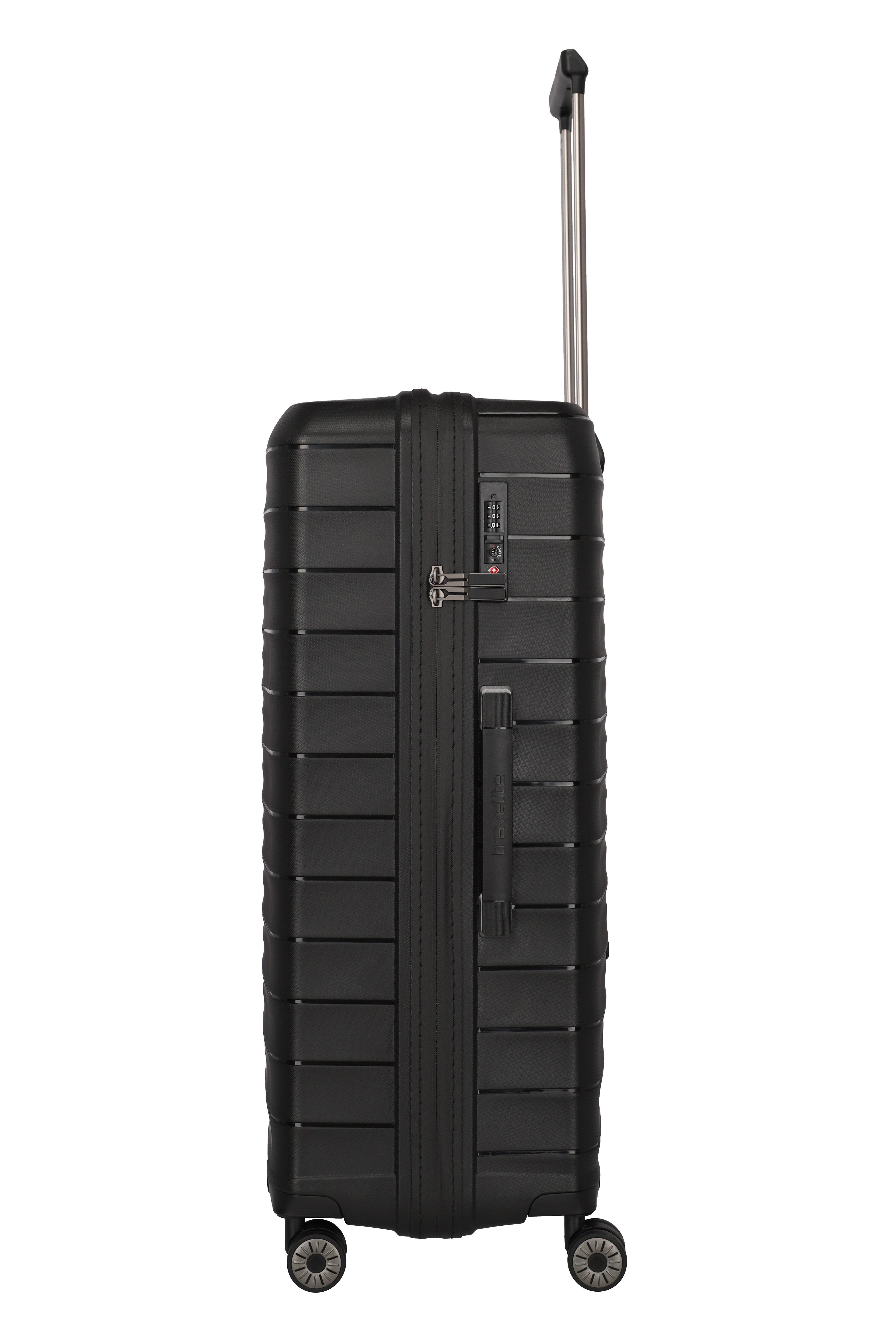 travelite Trolley MOOBY Koffer Hartschale, 4 Rollen, mit TSA-Schloss und kratzresistenter Oberfläche – leicht und robust
