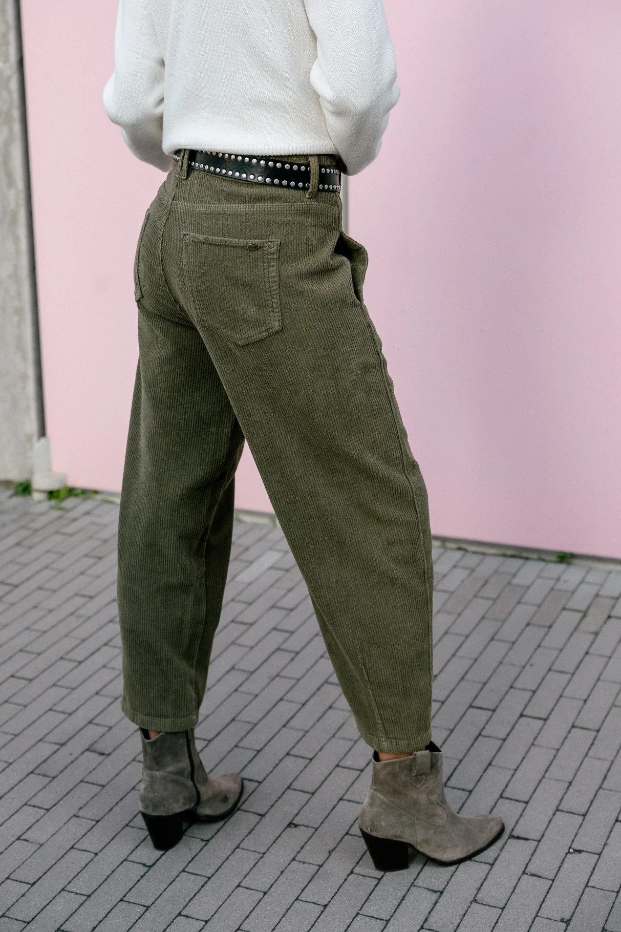 Freeman T. Porter Stretch-Jeans FREEMAN T. PORTER ROSALIA VELUTO forest night 25142 VELU.F493