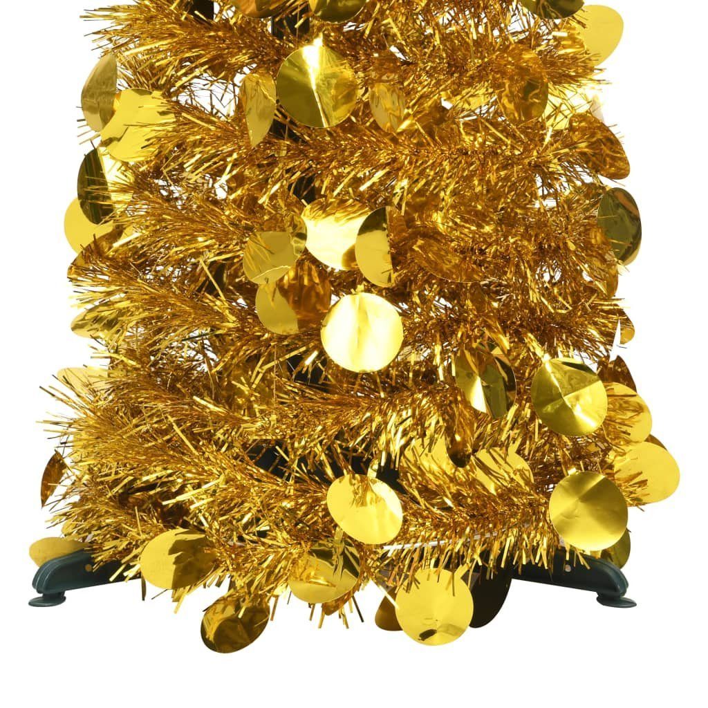Weihnachtsbaum furnicato Künstlicher Künstlicher 150 PET cm Pop-Up-Weihnachtsbaum Golden