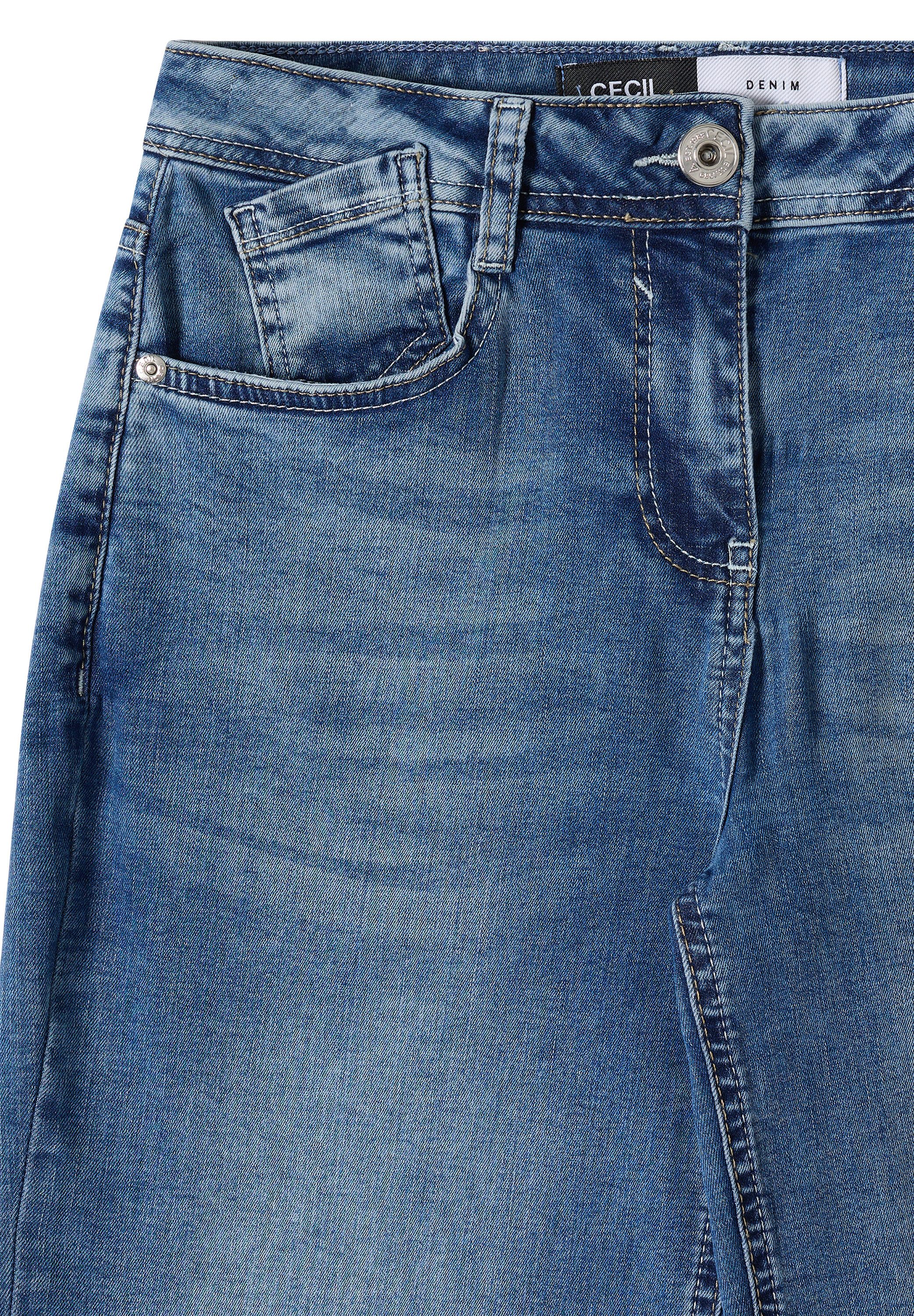 CECIL Loose-fit-Jeans 5-Pocket-Style