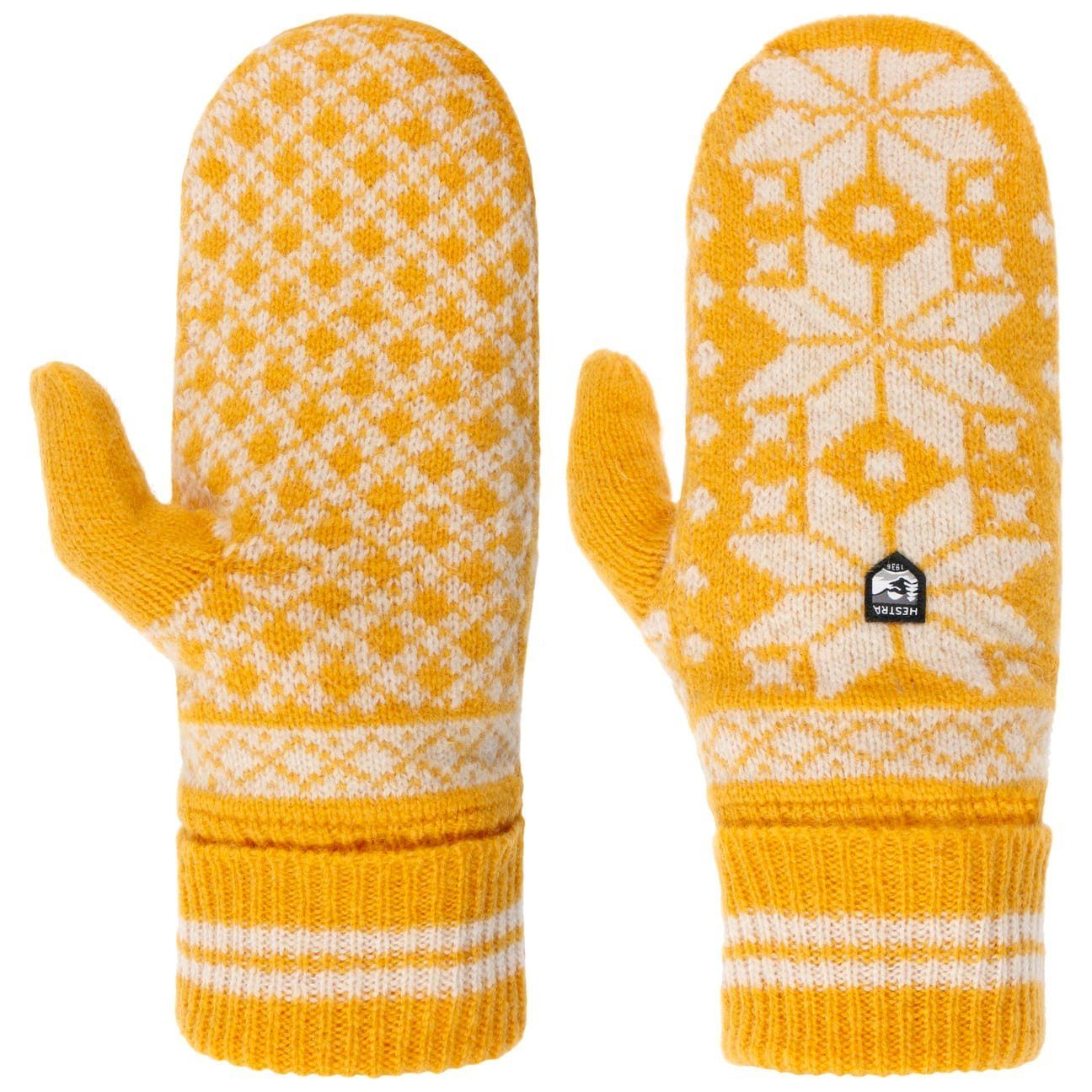 Hestra Strickhandschuhe Strickhandschuhe mit Umschlag