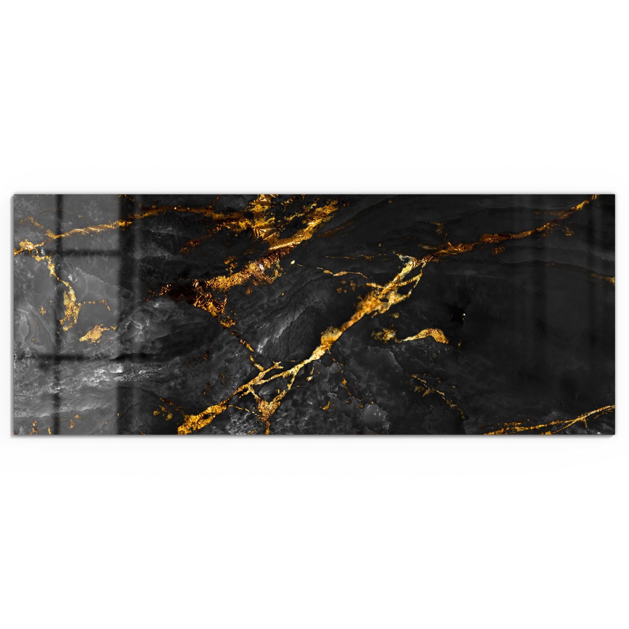 DEQORI Glasbild 'Veredelter Naturstein', 'Veredelter Naturstein', günstig online kaufen