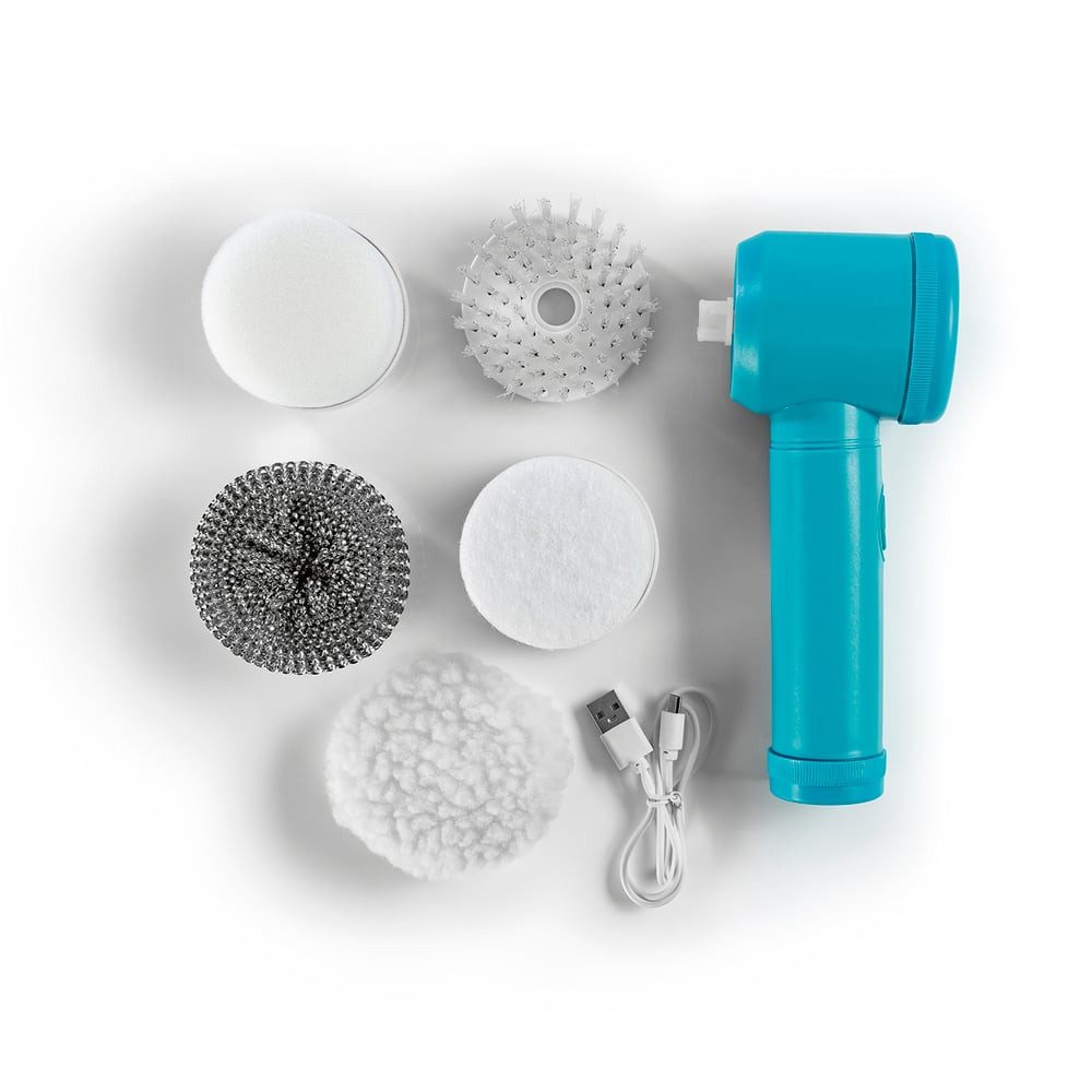 CLEANmaxx Reinigungsbürste CLEANmaxx Akku-Reinigungsbürste mit umfangreichem Zubehör, CLEANmaxx Akku-Reinigungsbürste mit umfangreichem Zubehör