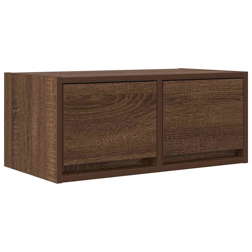 vidaXL TV-Schrank TV-Schrank Braun Eichen-Optik 60x31x25,5 günstig online kaufen