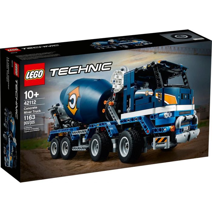LEGO® Konstruktionsspielsteine LEGO® Technic™ - Betonmischer (Set 1163 St)