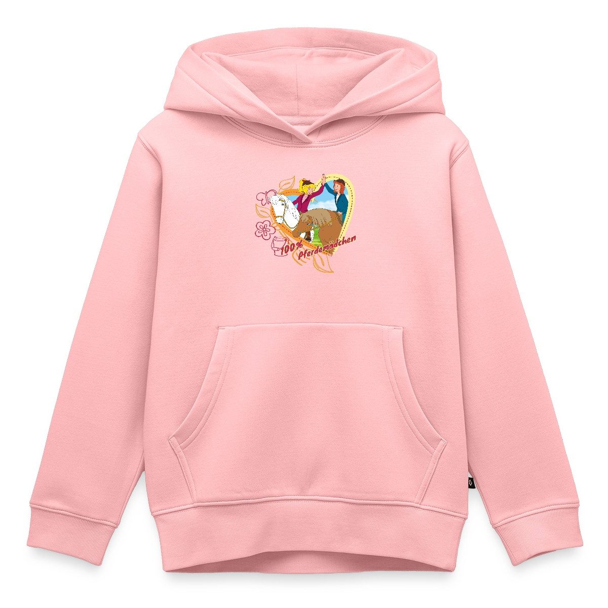 Hoodie Bibi Und Tina Pferdemädchen Herz Kinder Premium Hoodie