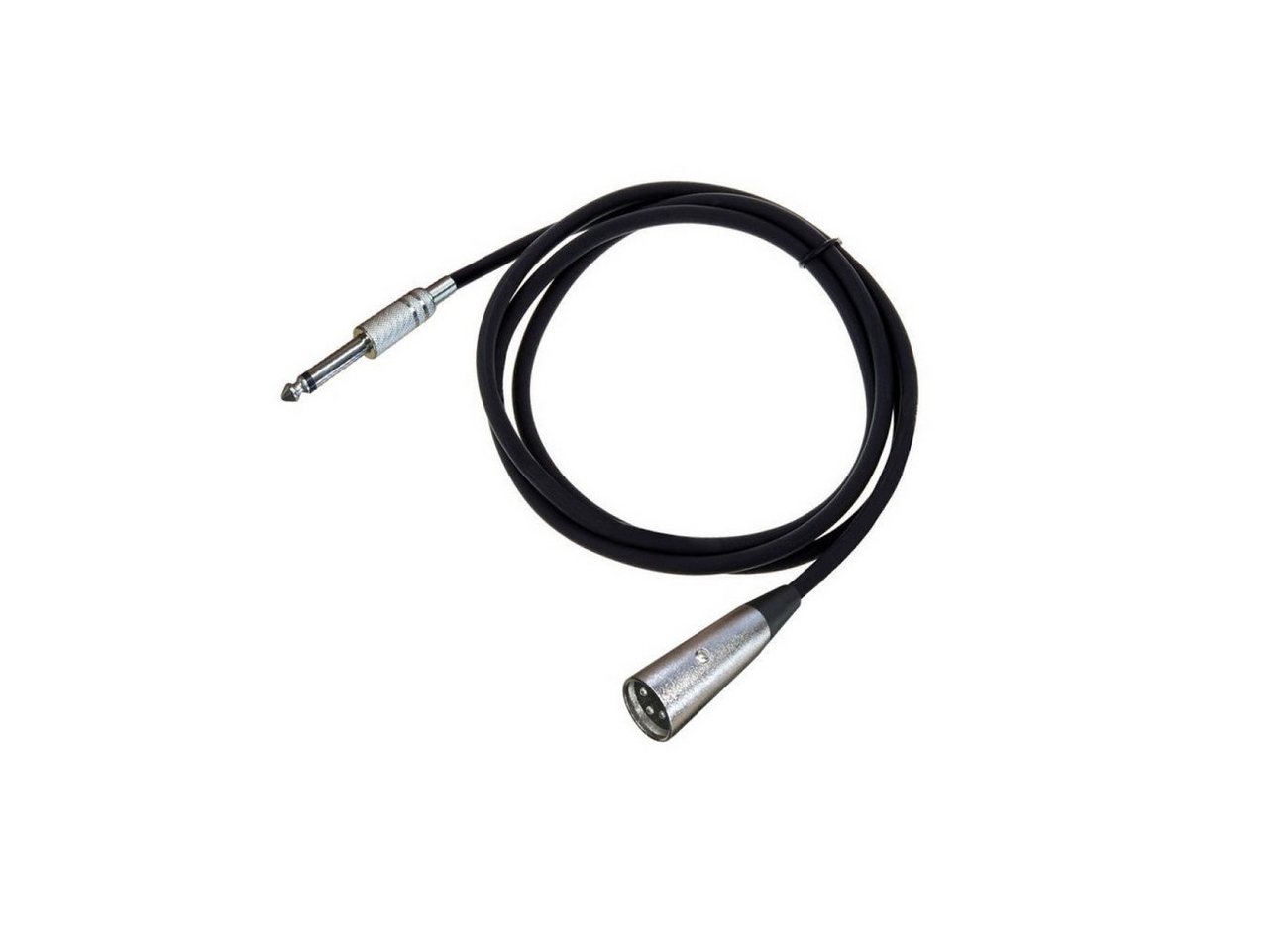 ARLI Mikrofonkabel 5m – XLR male auf 6,3 mm Klinke vergoldet Audio-Kabel, 6,35-mm-Klinke, XLR (500 cm), 3-polig symmetrisch für Mikrofon Mischpult Studio PA System
