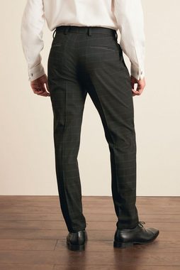 Next Anzughose Karierter Smoking im Skinny Fit: Hose (1-tlg)