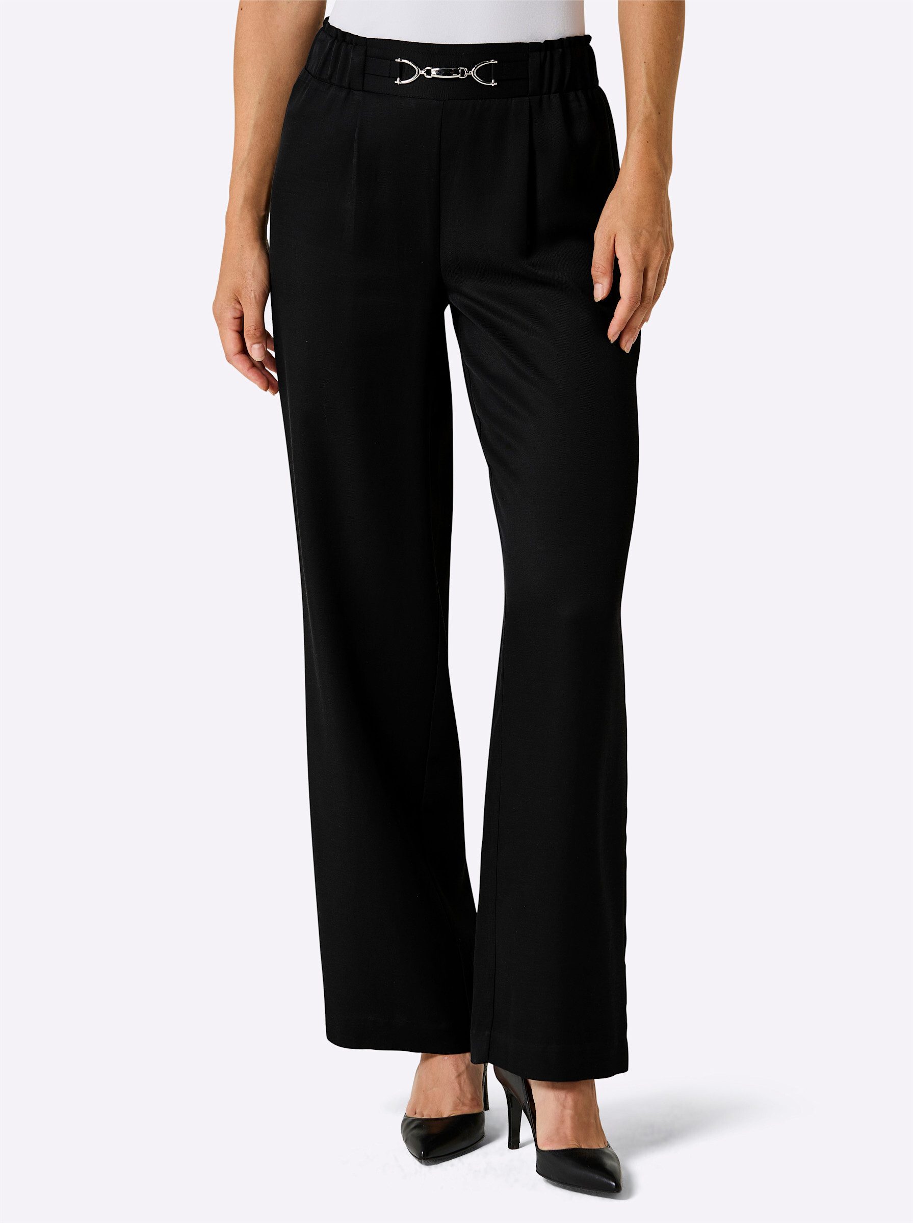 creation L Jerseyhose Leinen-Lyocell-Mix-Hose komfortabel günstig online kaufen