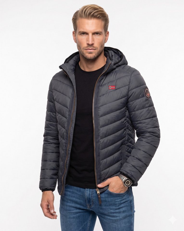 Geographical Norway Steppjacke leichte Übergangsjacke für Frühling & Herbst