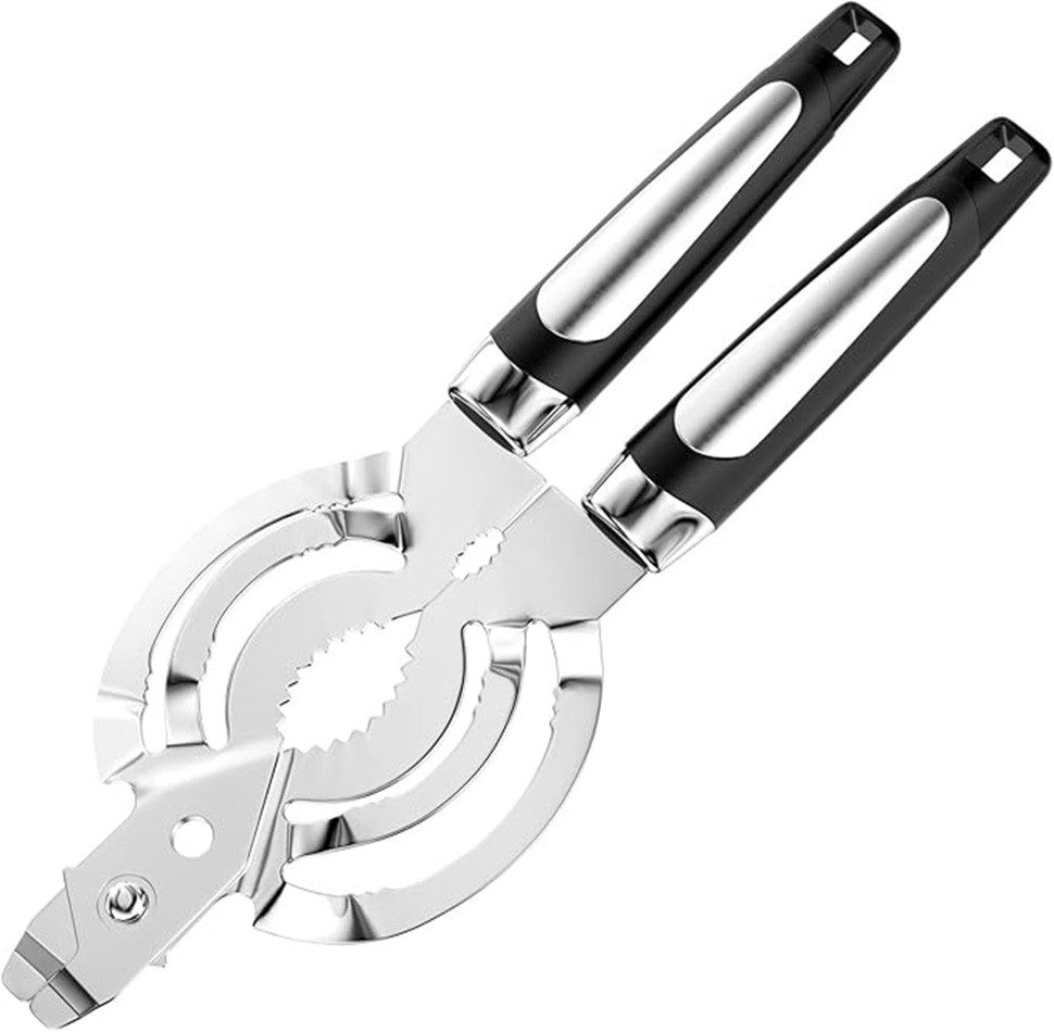 Dosenöffner Multifunktionaler Dosenöffner, Edelstahl, Flaschenöffner, Nussknacker