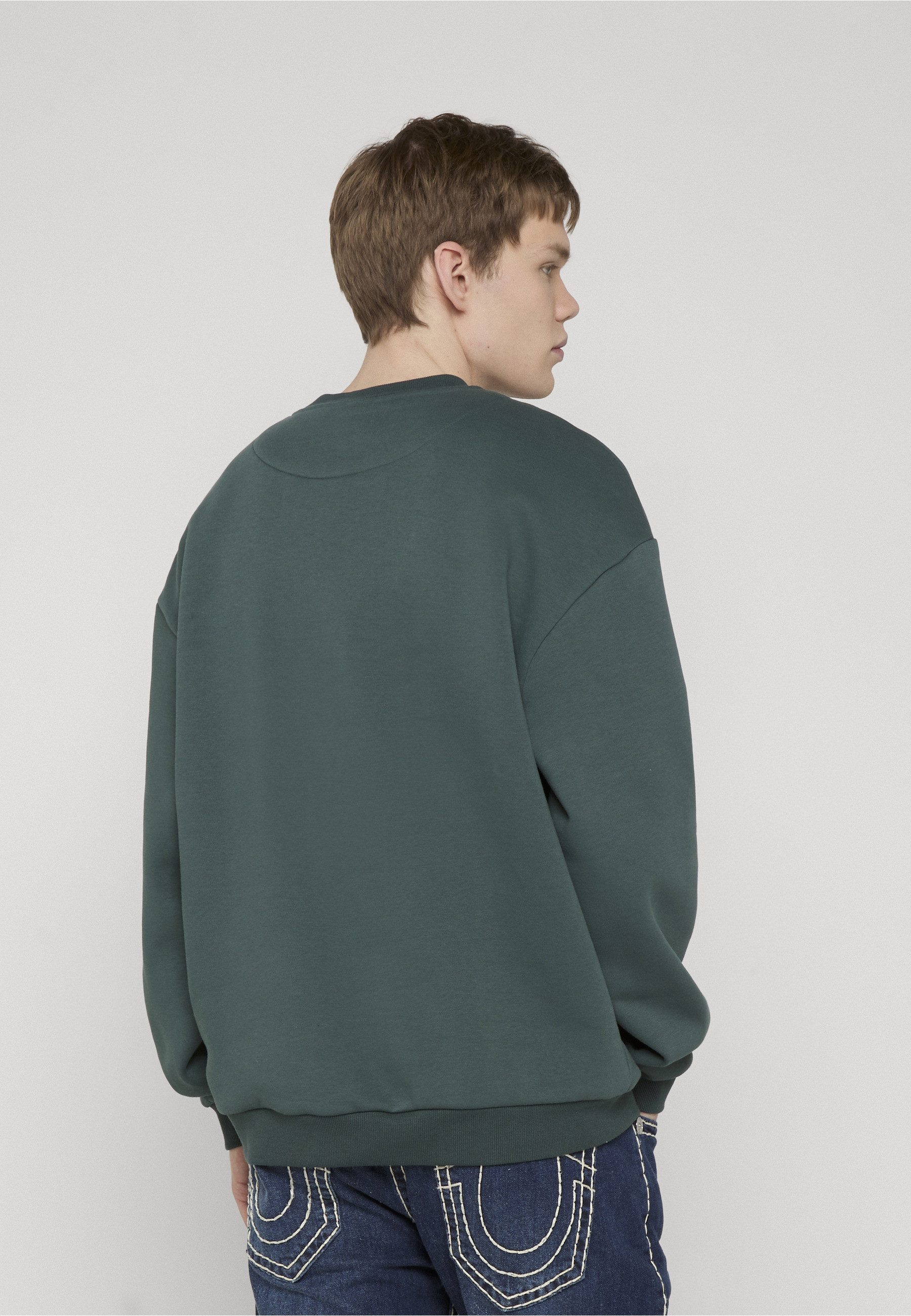 URBAN CLASSICS Sweater Urban Classics Fluffy Crewneck (1-tlg) – Bild 4 von 4