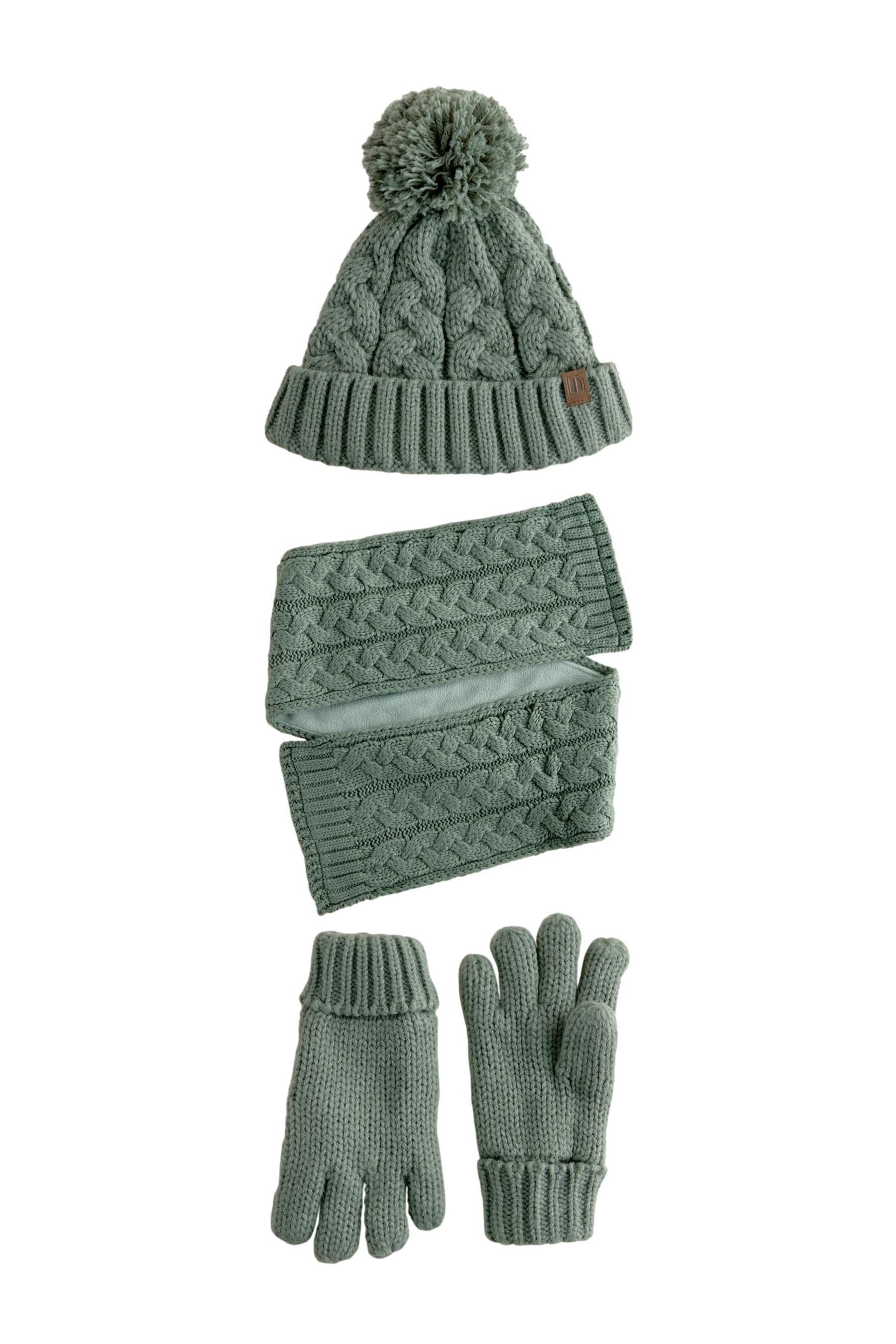 Next Mütze & Schal Mütze, Handschuhe und Schal im Set (3-tlg)