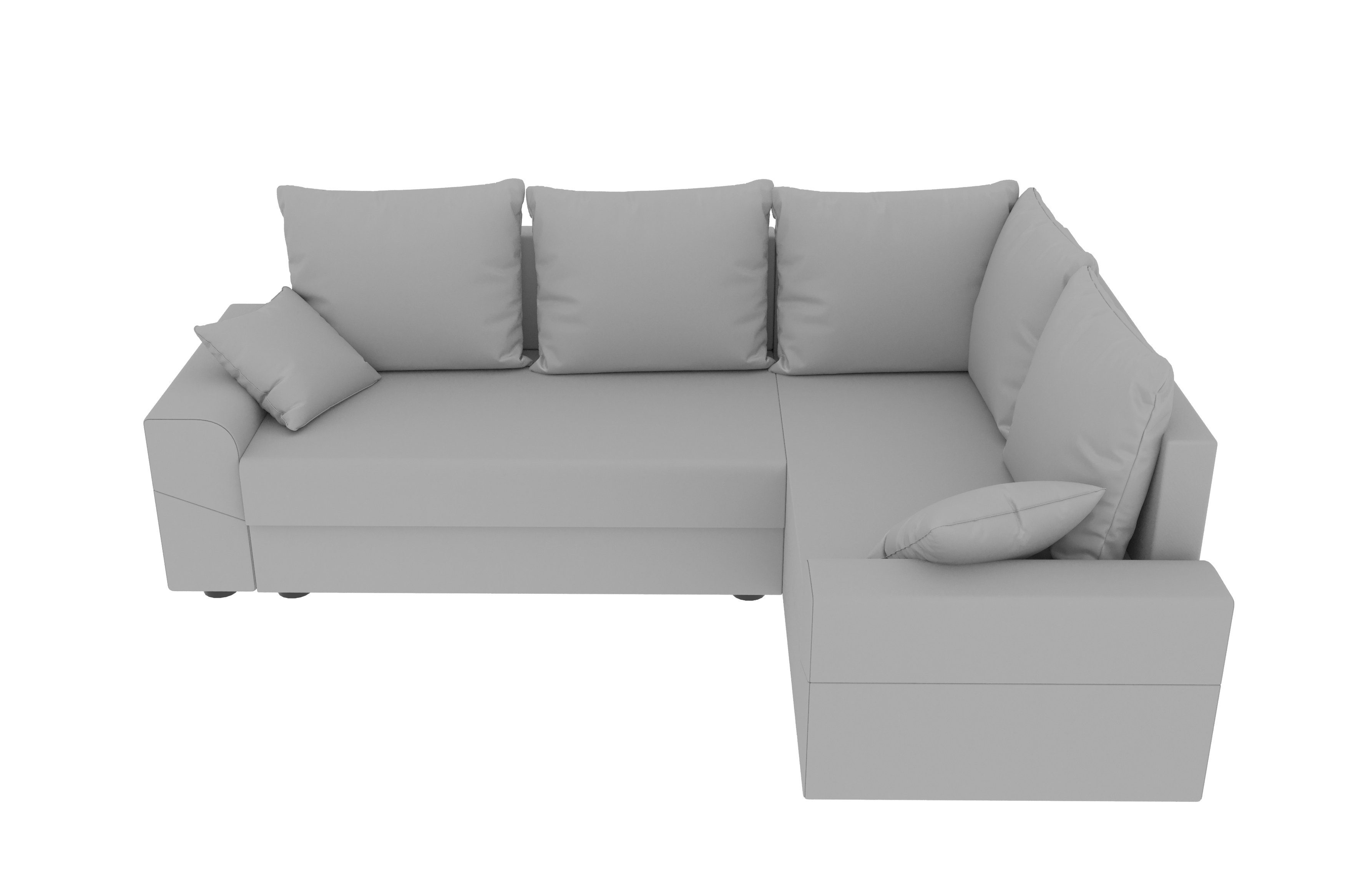 Stylefy Ecksofa Montero, L-Form, Design mit Sofa, Modern Bettkasten, Bettfunktion, mit Sitzkomfort, Eckcouch