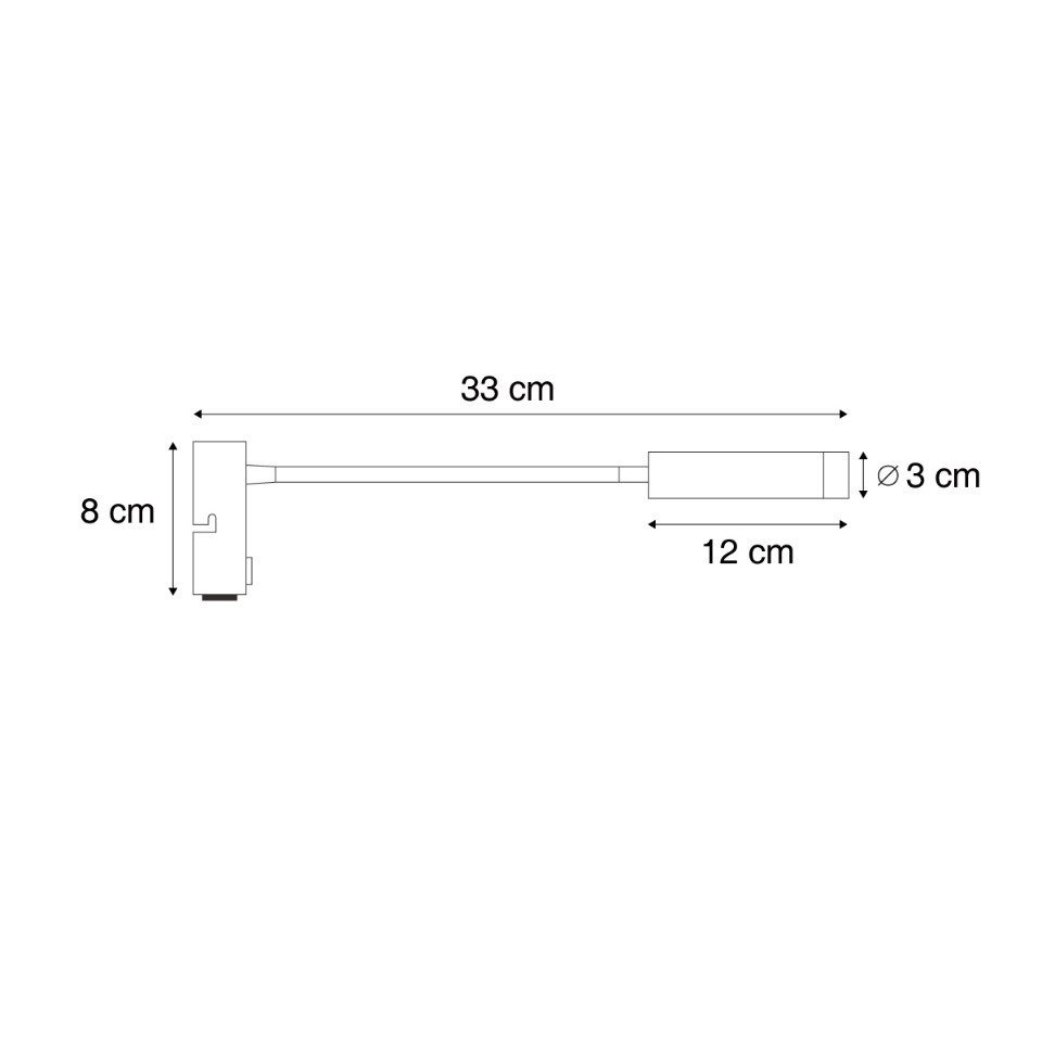Qazqa LED Leselampe Gosna, ohne Leuchtmittel, Warmweiß, QAZQA Lese­leuchte, g9, gunmetal, Stahl, Modern