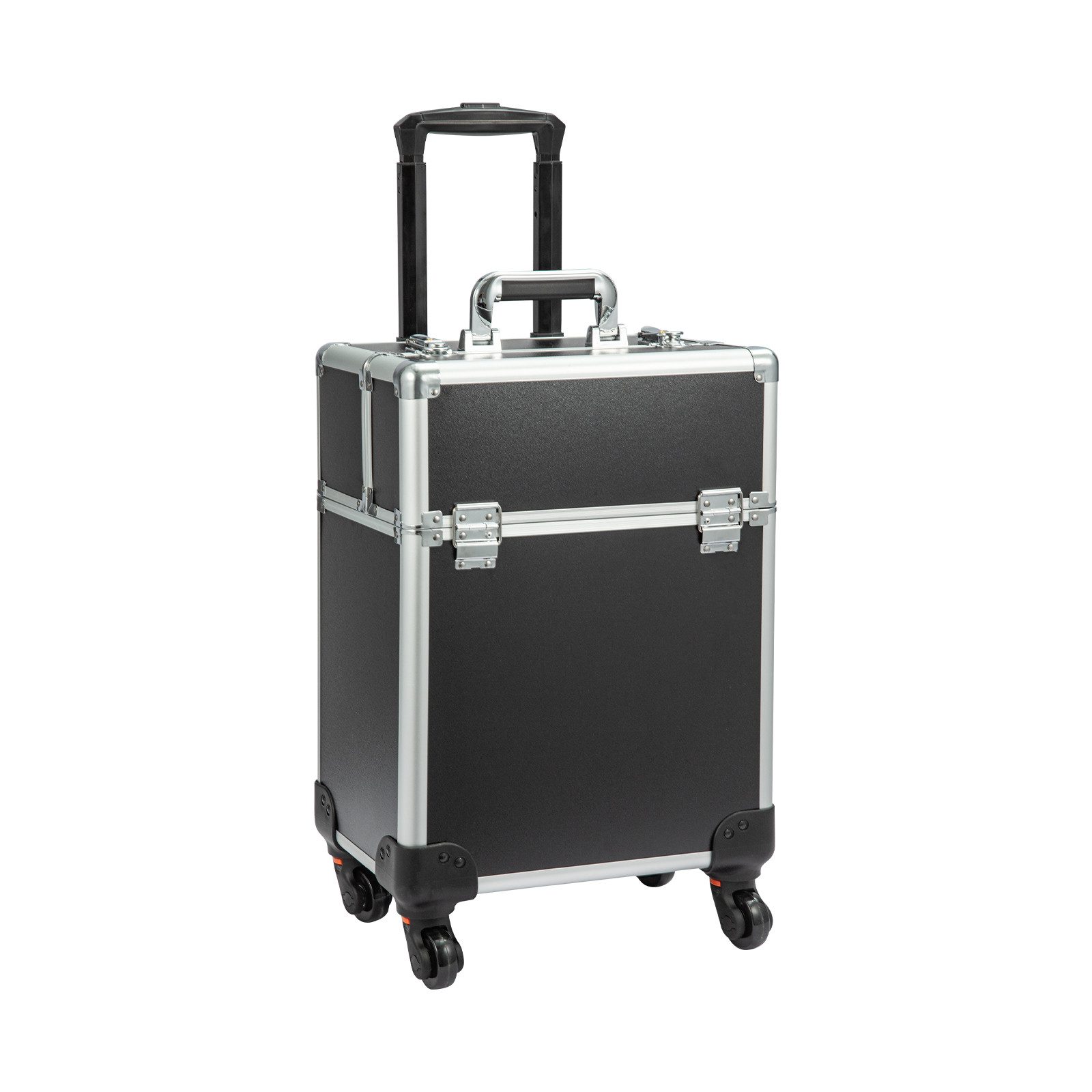 Youyijia Kosmetikkoffer Kosmetikkoffer im Trolley-Stil aus Aluminiumlegierung Koffer für Haar