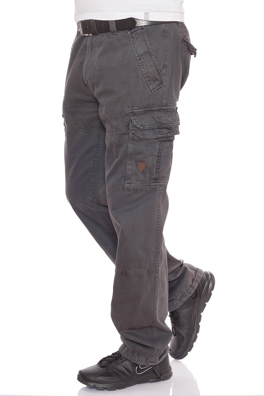 Jet Lag Cargohose 20-647 mit vier Cargotaschen Straight Fit