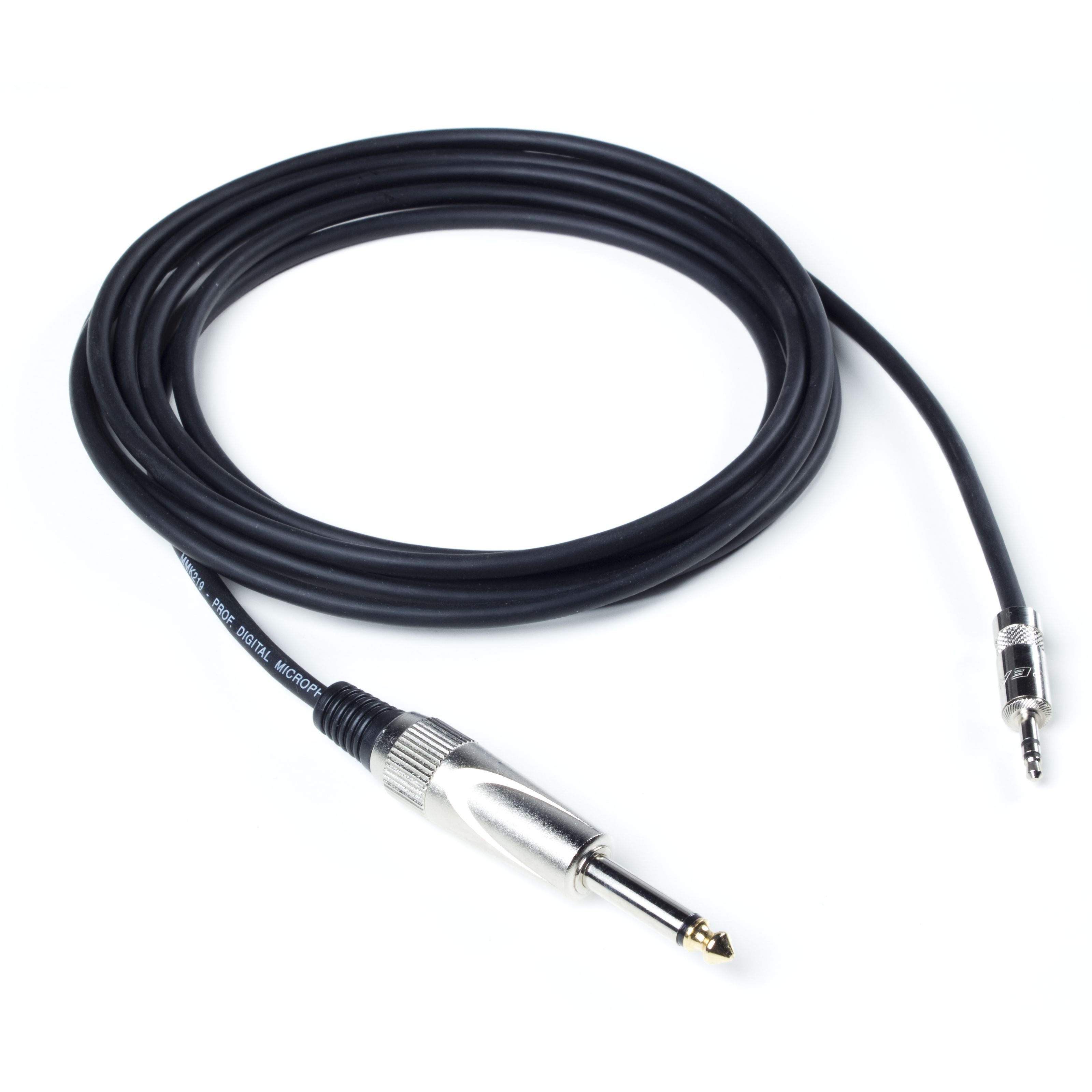 MTI Audio-Kabel, MTM3,0PE2P3-3,5-SW-B Patchkabel 3 m - Stereo Patchkabel