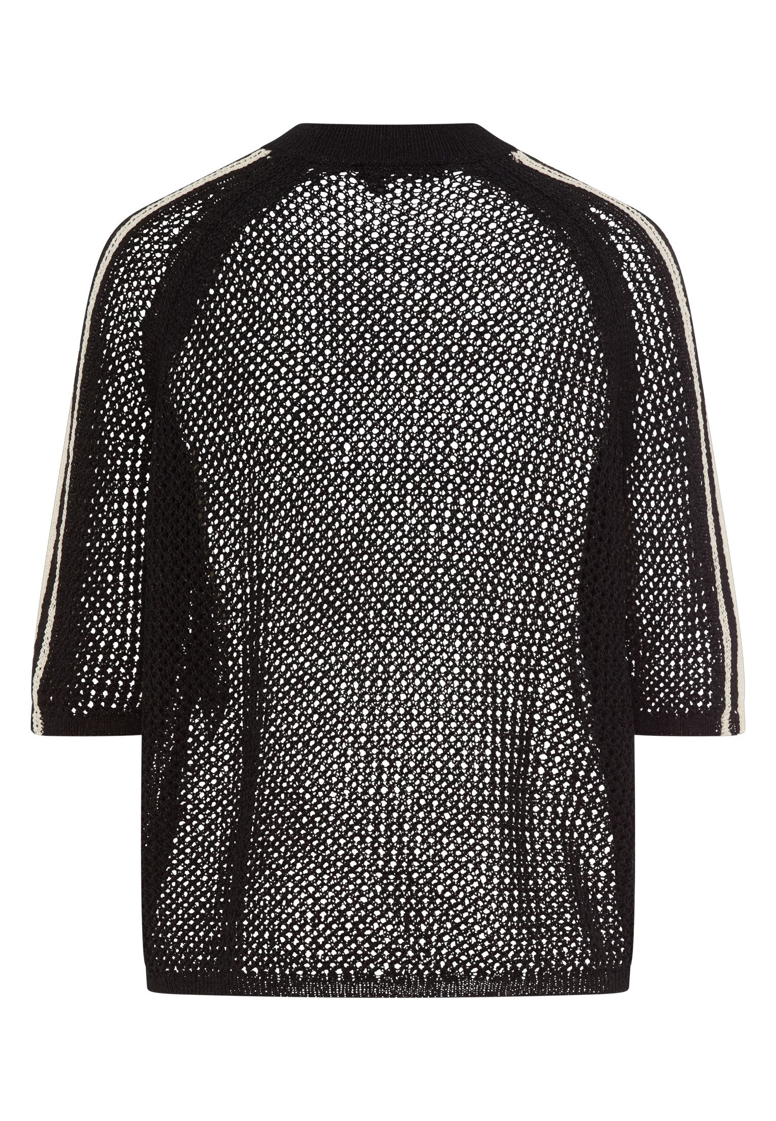 MARC AUREL Strickpullover aus Netz-Struktur
