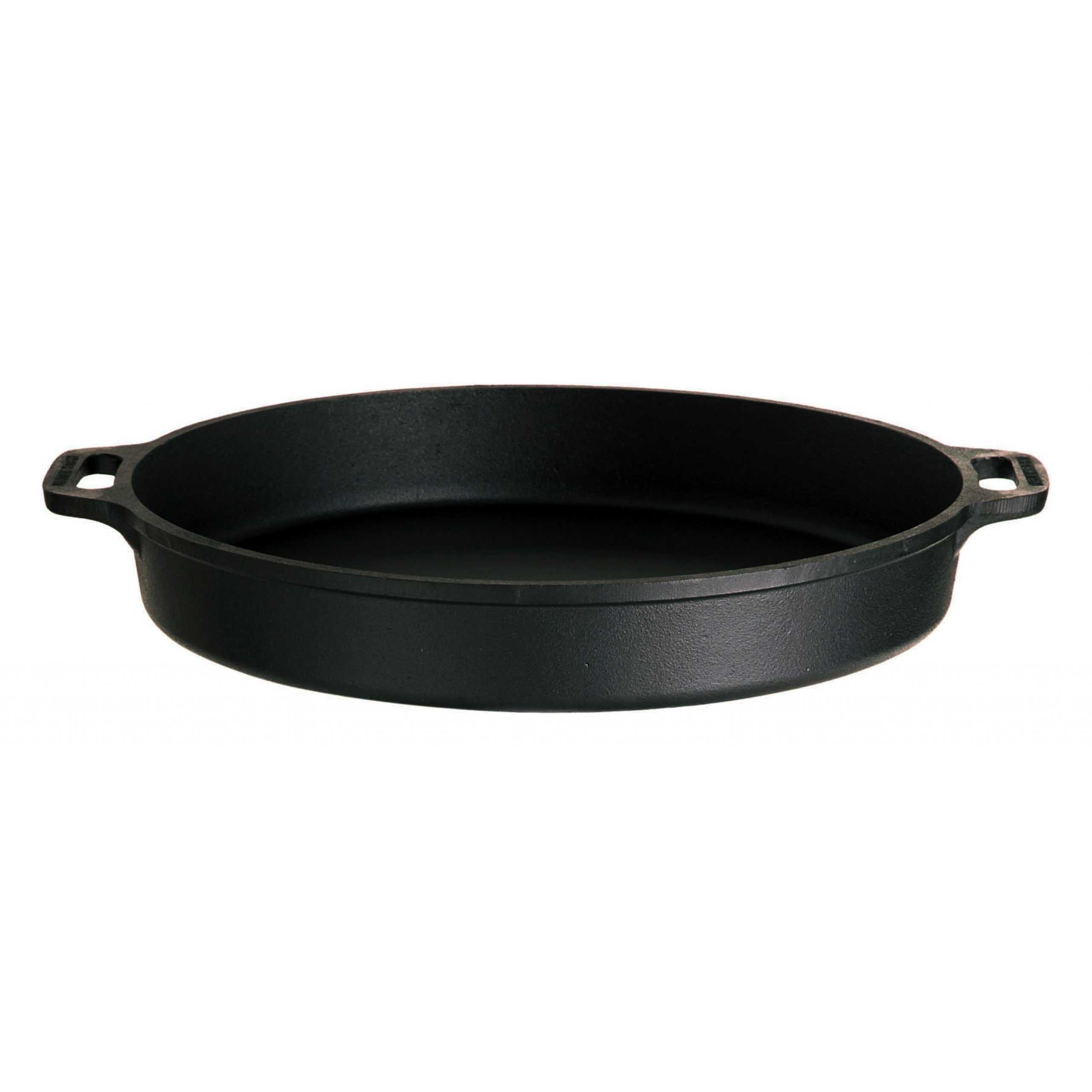 Gusseisenkuss Schmortopf Gusseisenkuss® Gusseisenpfanne mit Griffen Ø 80 cm Gusspfanne