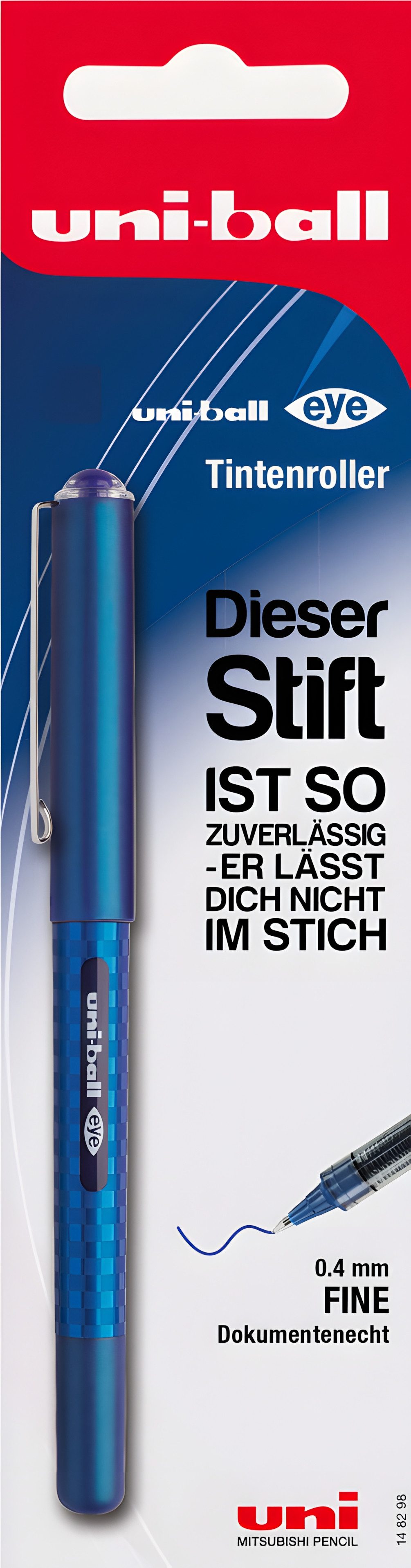 uni-ball Чернильные ручки Faber Castell Чернильные ручки UB EYE DESIGN 0,4 mm blau